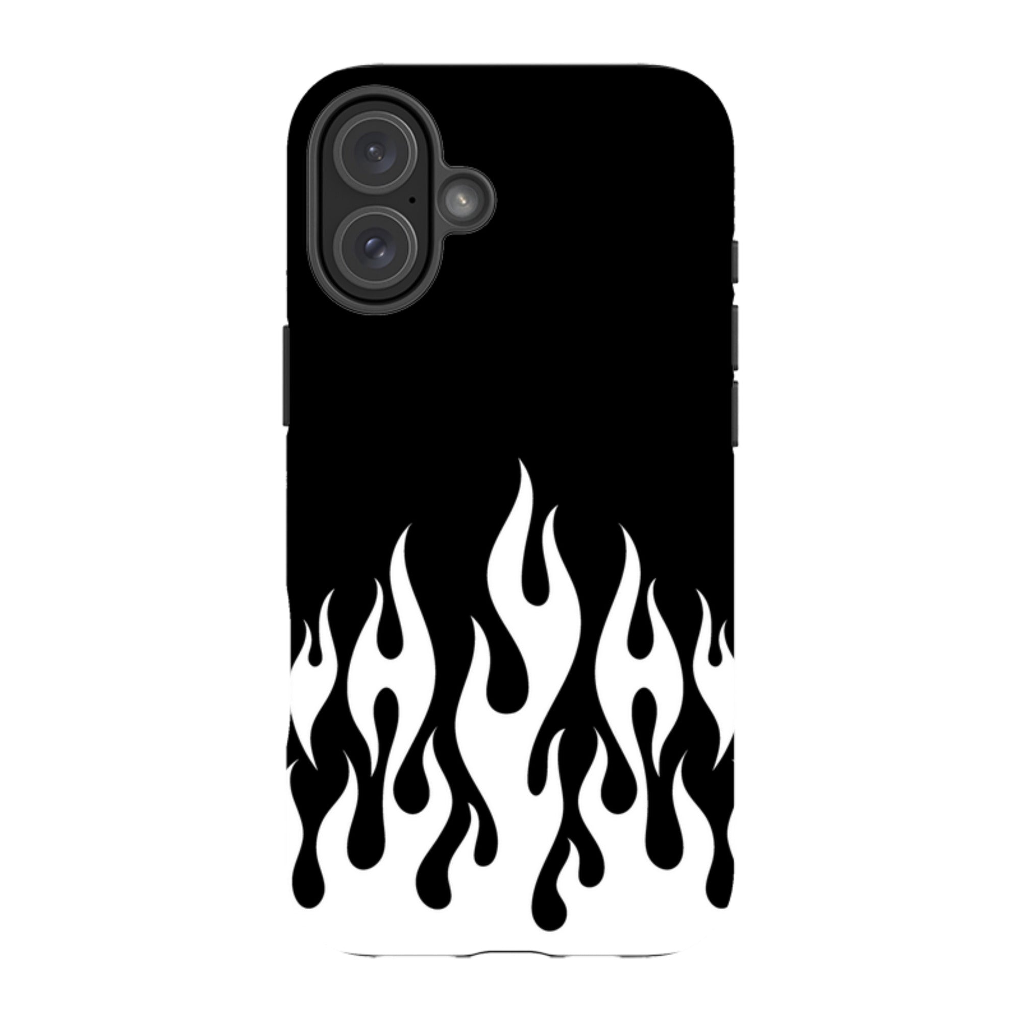 iPhone MagSafe Tough Case -  White Flames
