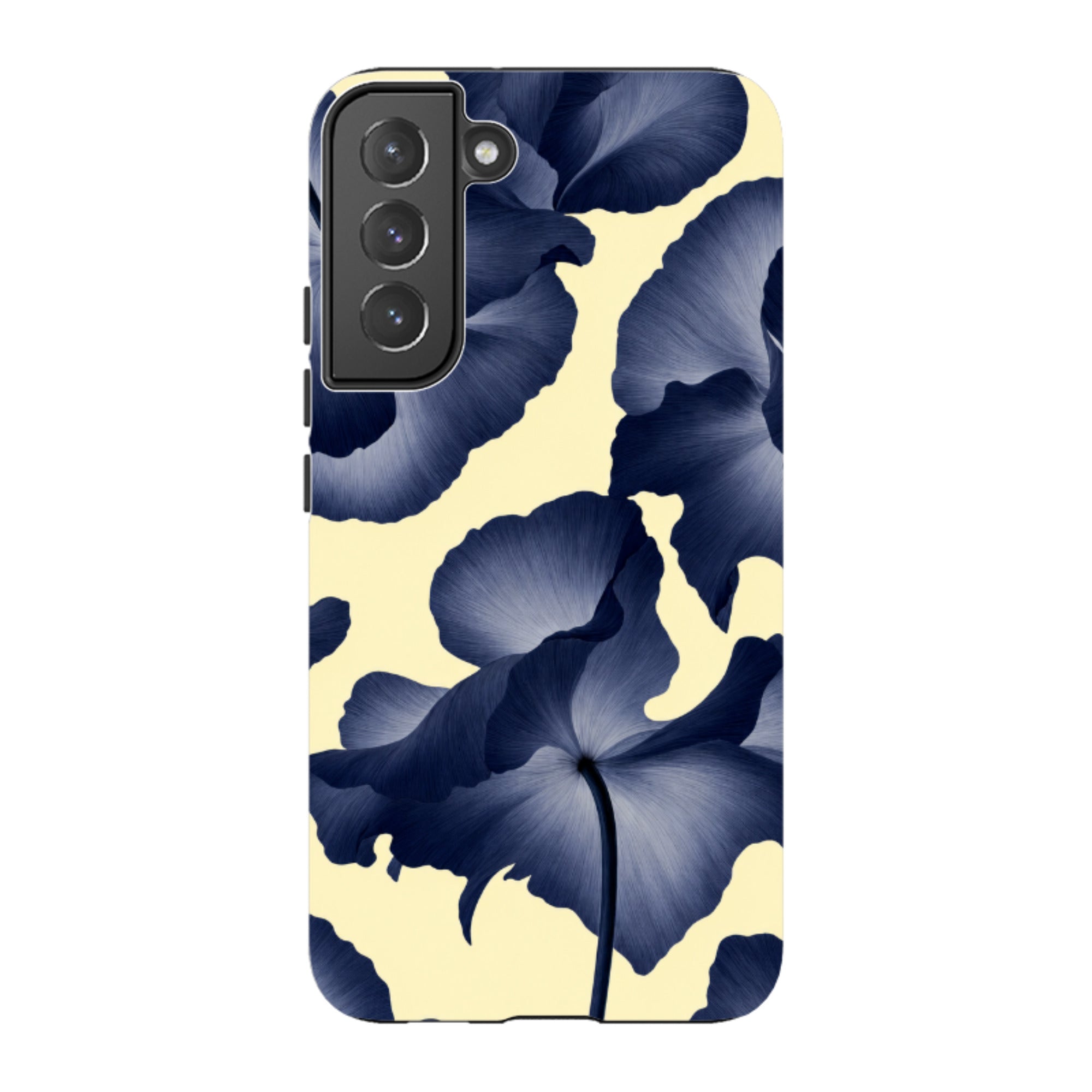 Samsung Tough Case - Navy Blue Poppy