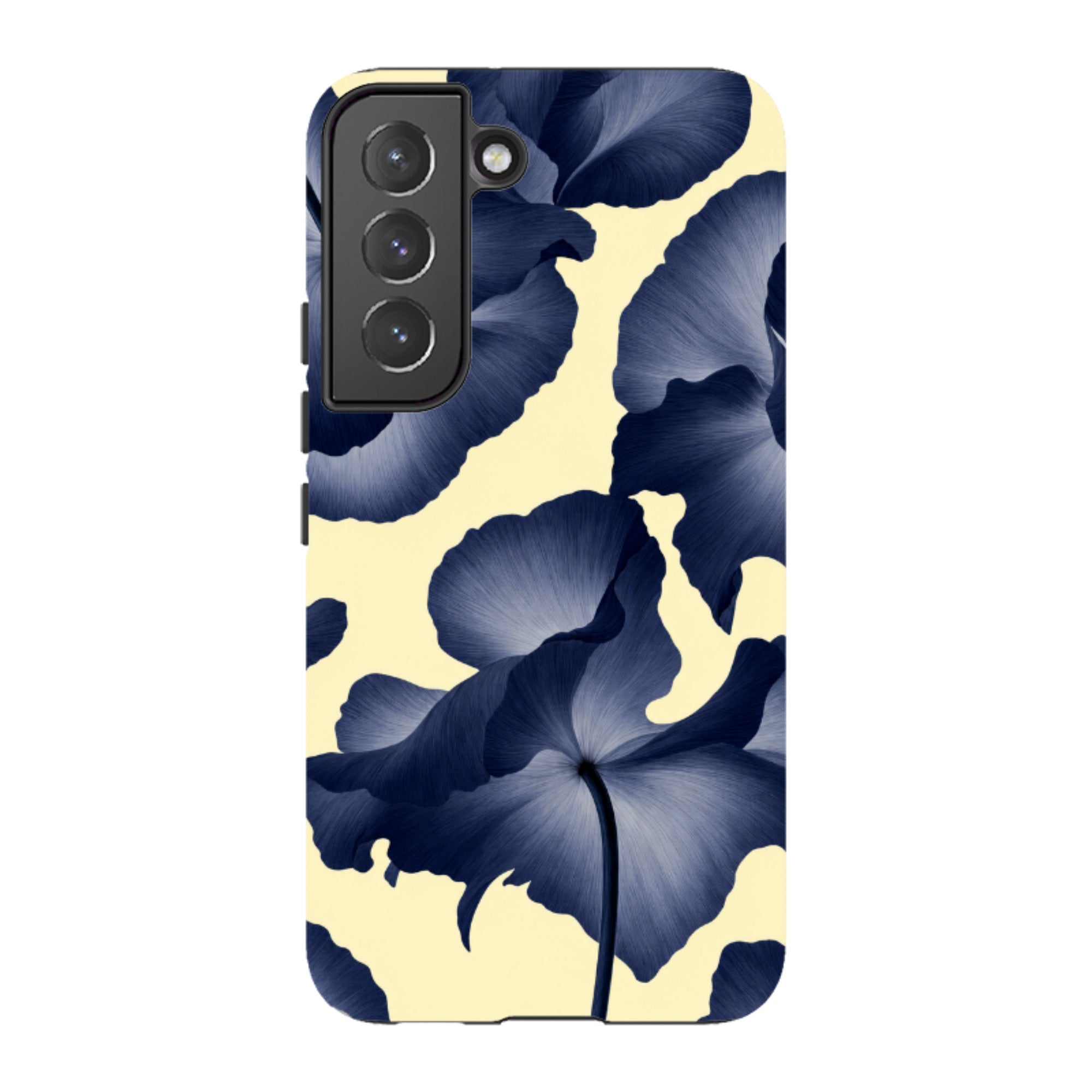 Samsung Tough Case - Navy Blue Poppy