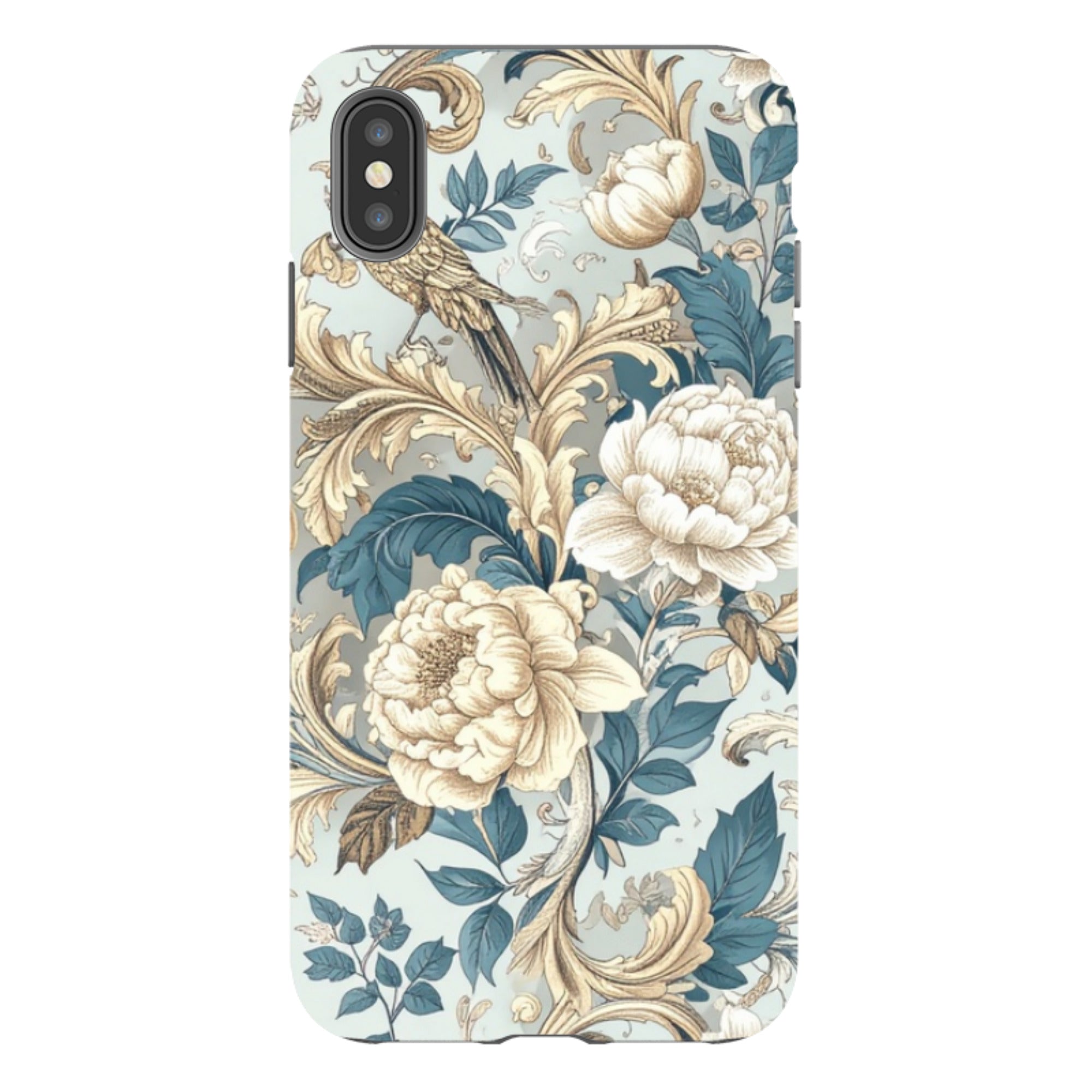 iPhone Case - Blue and Gold Summer
