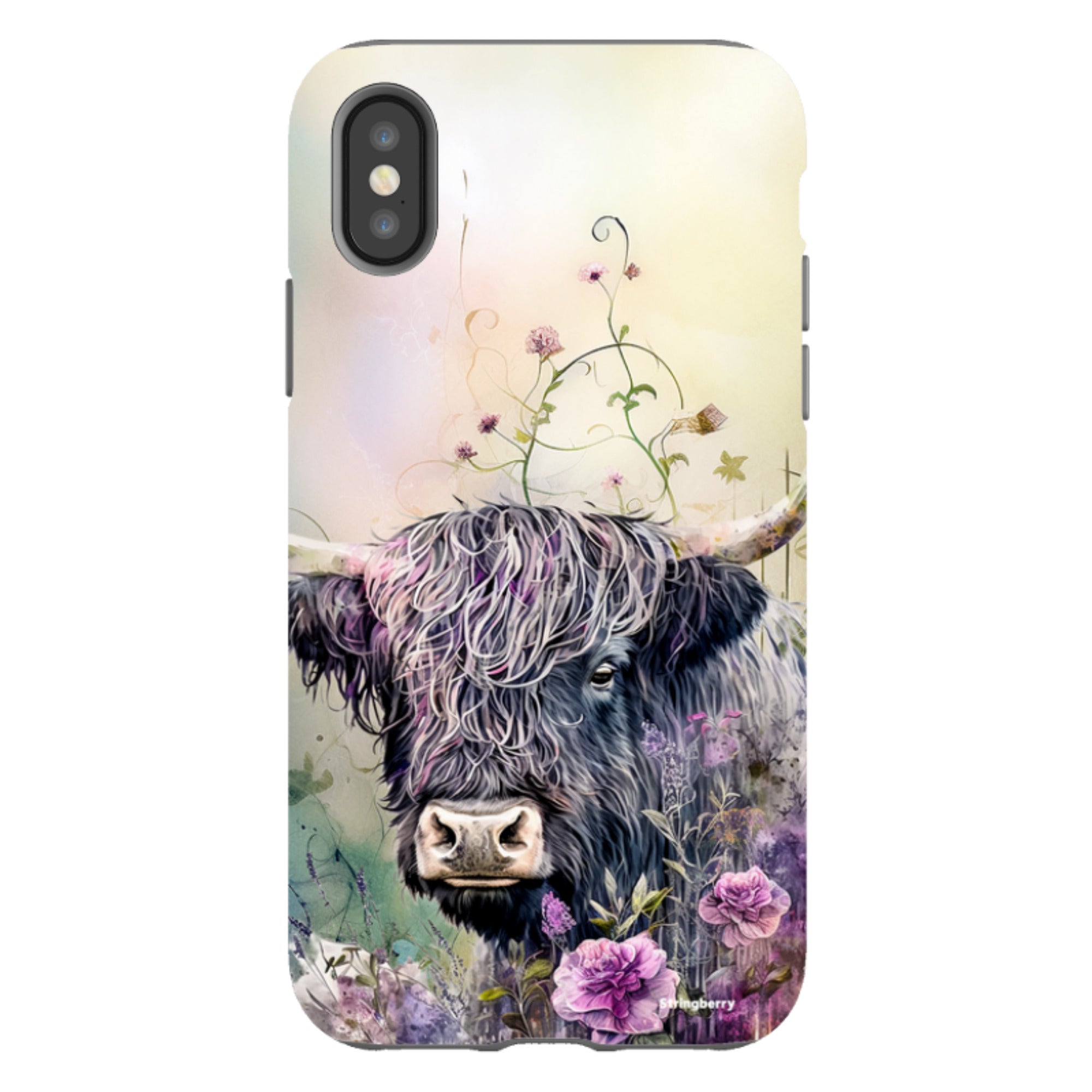 iPhone Tough Case - Highland Cow II