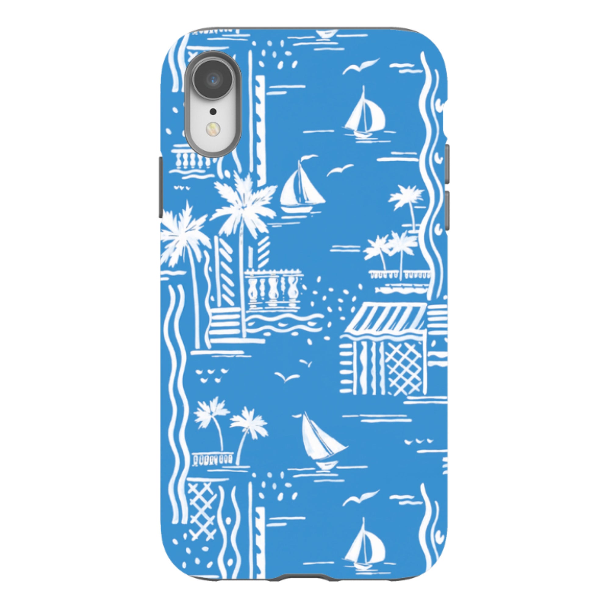 iPhone Tough Case - Cote D'Azur Boats By Sarah Campbell