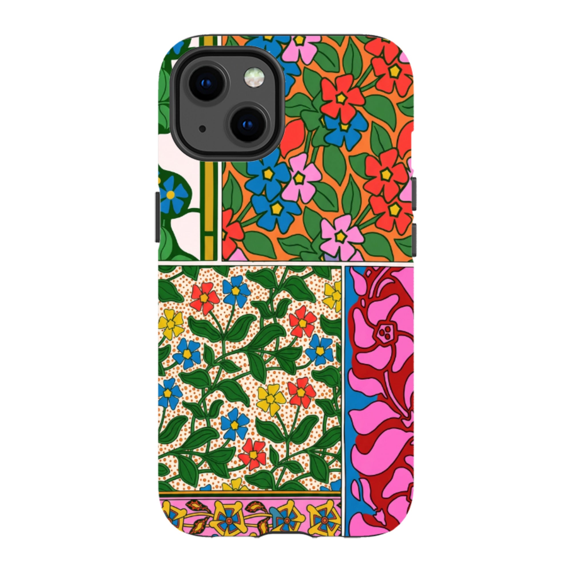 iPhone MagSafe Tough Case - Vintage Wildflowers