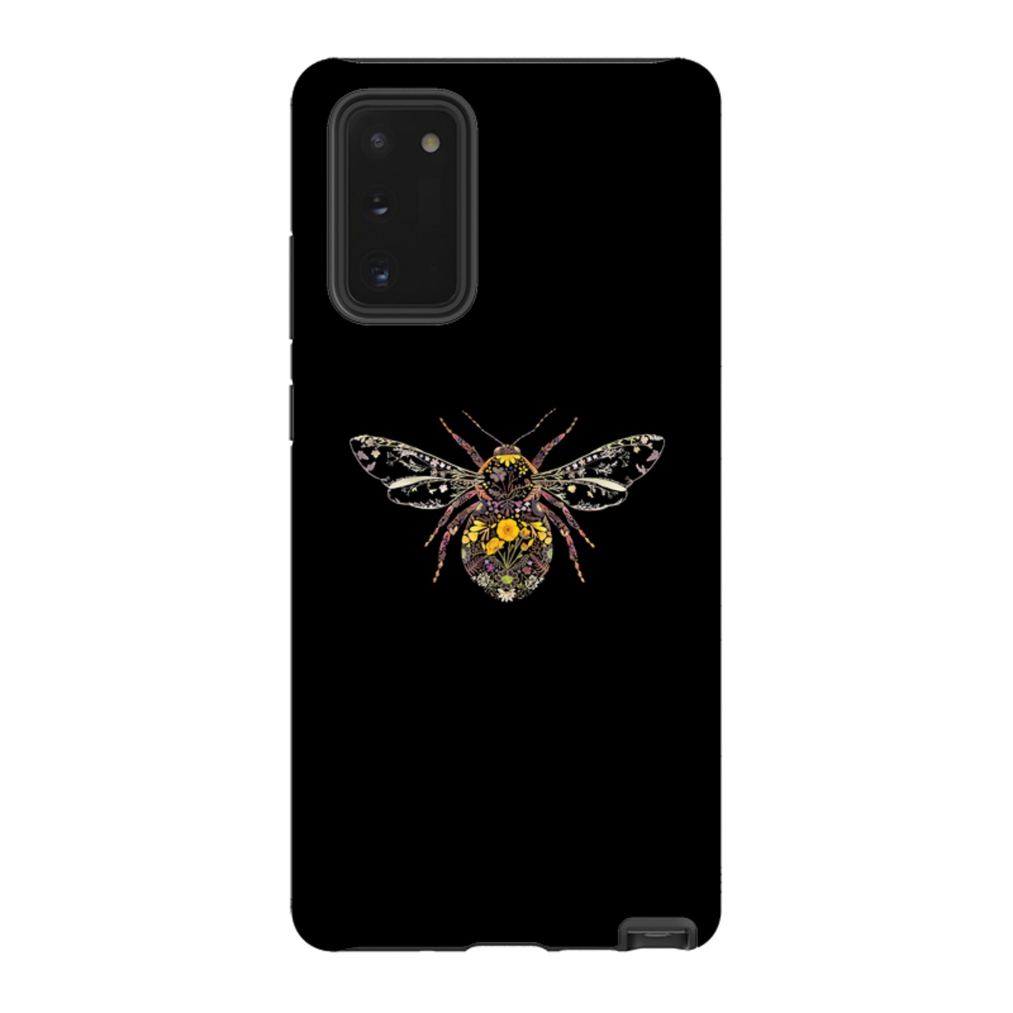 Samsung Tough  Case - Floral Bumble Bee By Helen Ahpornsiri