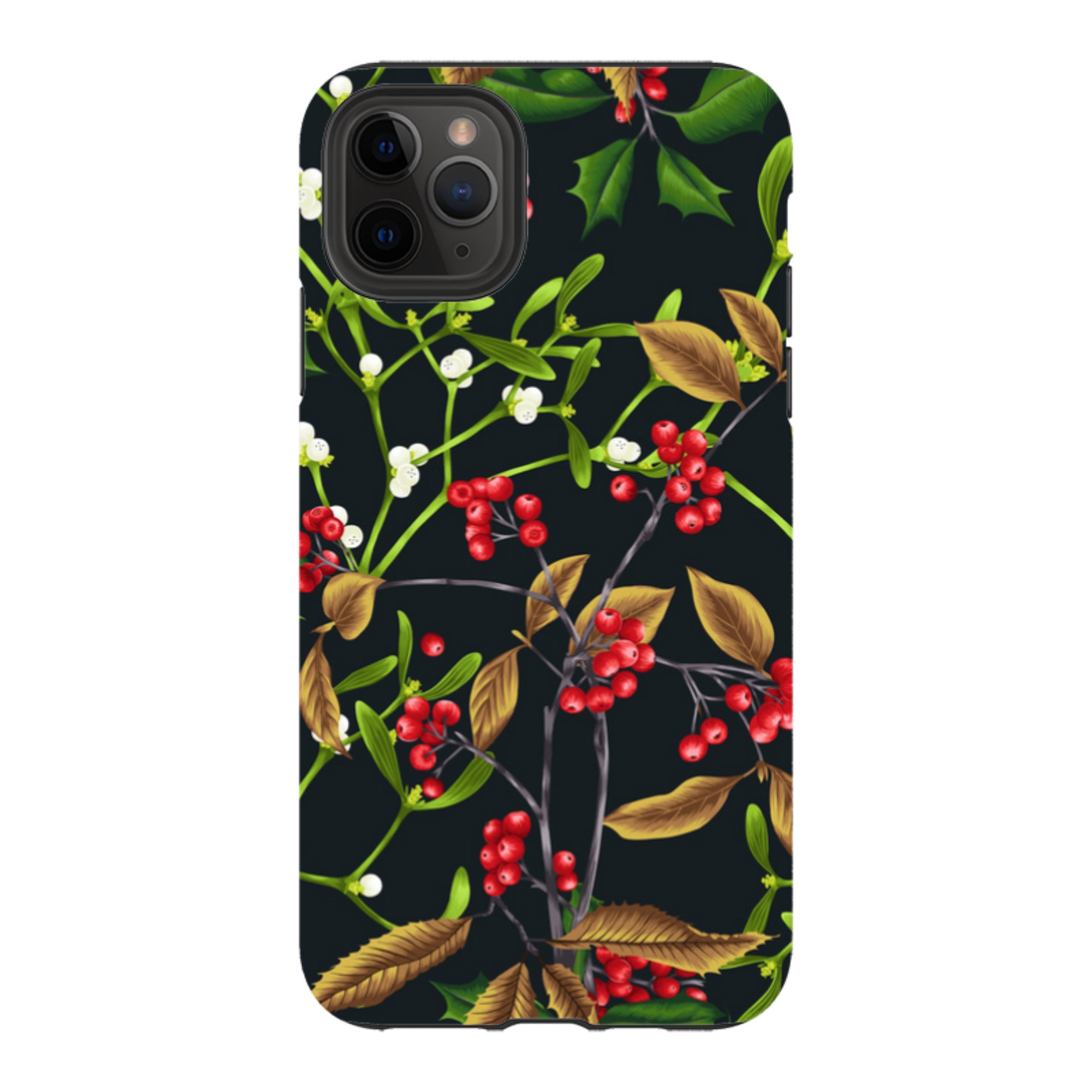 iPhone Tough Case - Magical Xmas Black