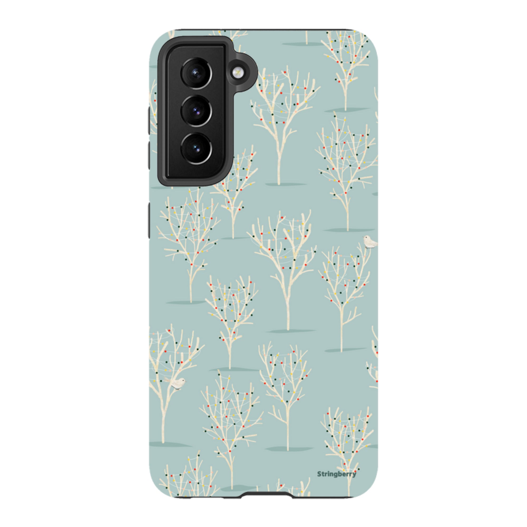Samsung Tough Case - Winter Forest By Katherine Quinn