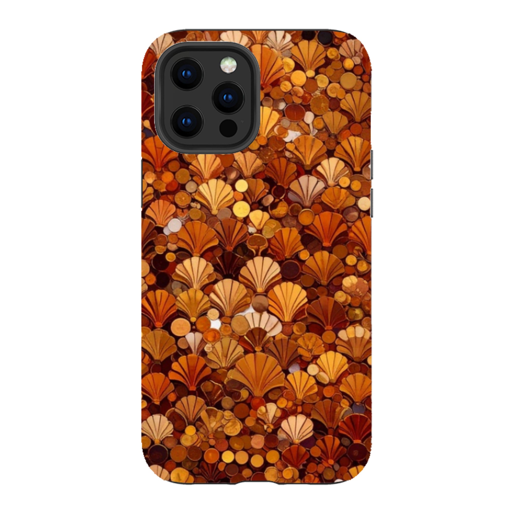 iPhone Tough Case - Golden Shells