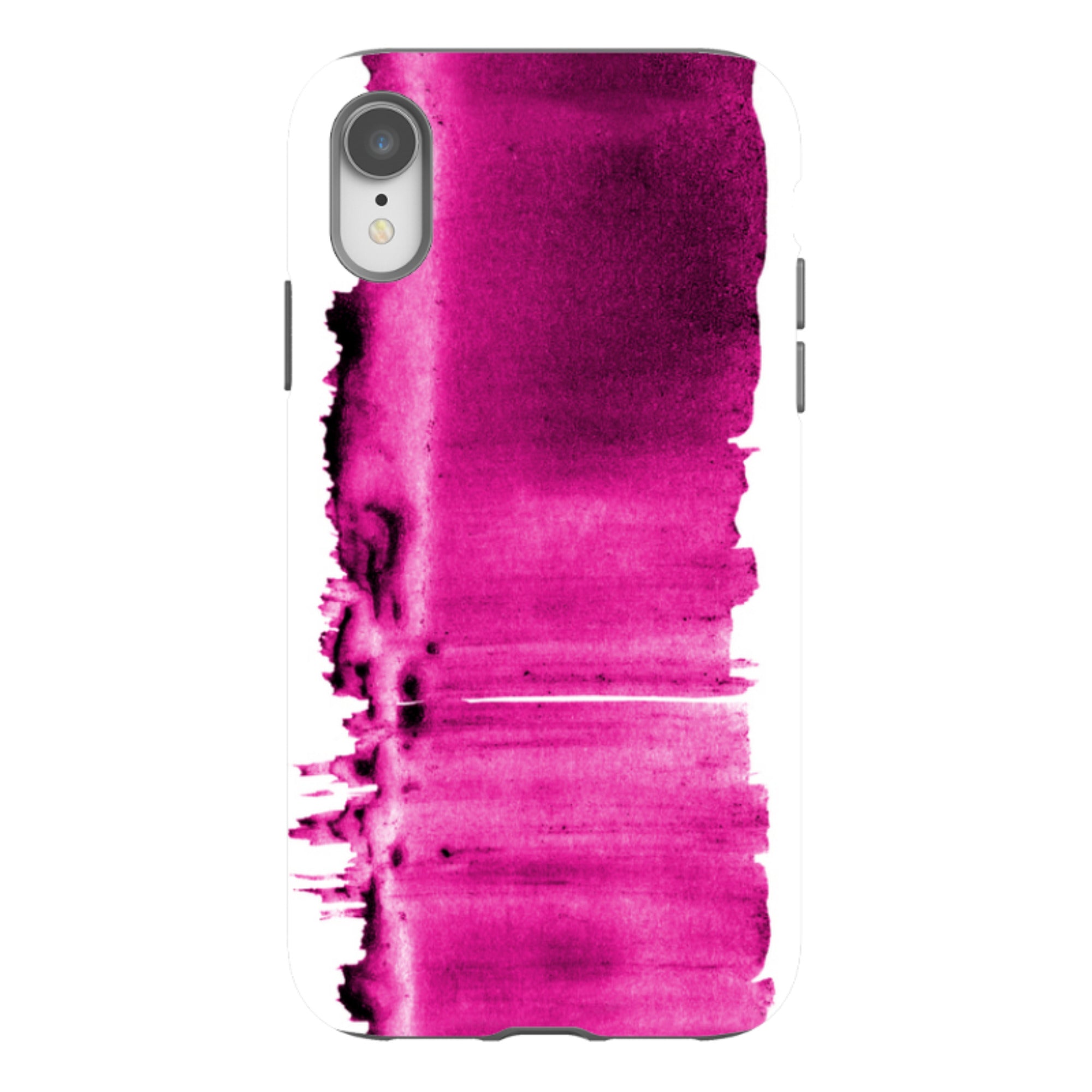 iPhone Tough Case - Pink Ink By Kitty Joseph