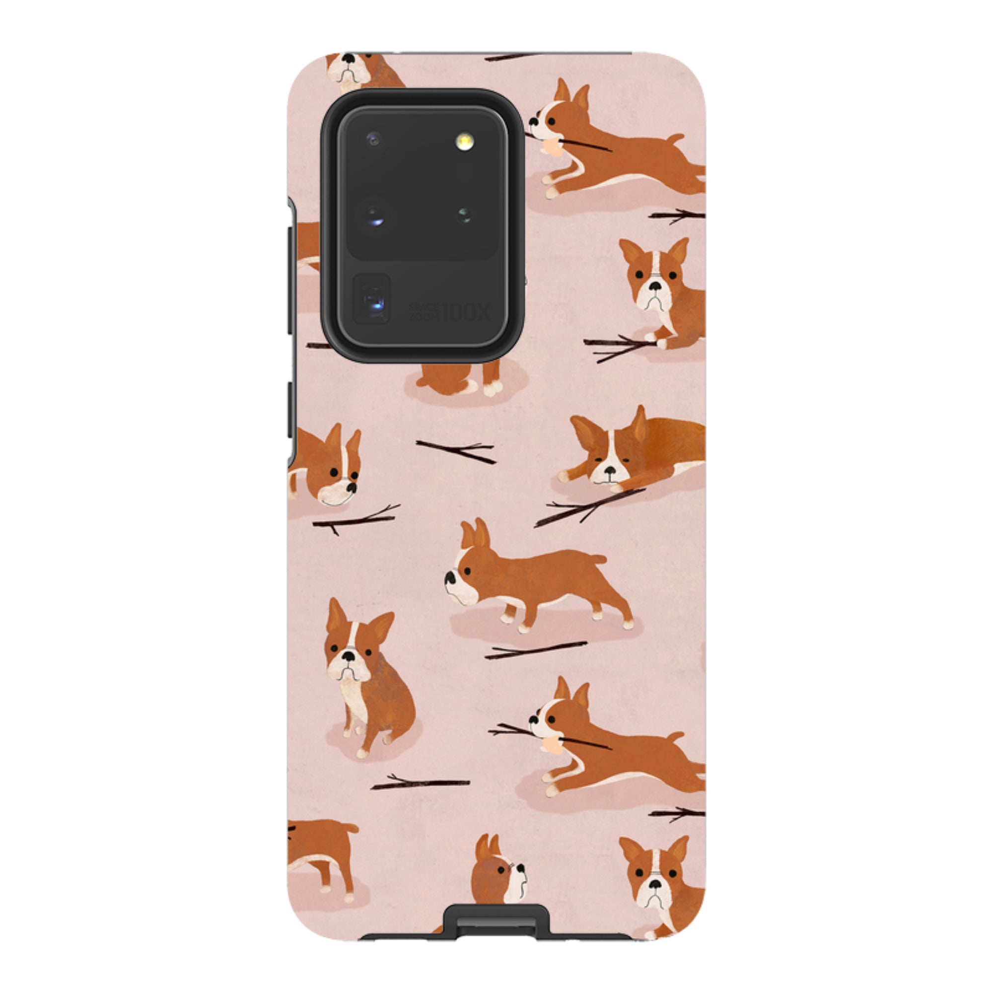 Samsung Tough Case - Boston Terrier By Katherine Quinn