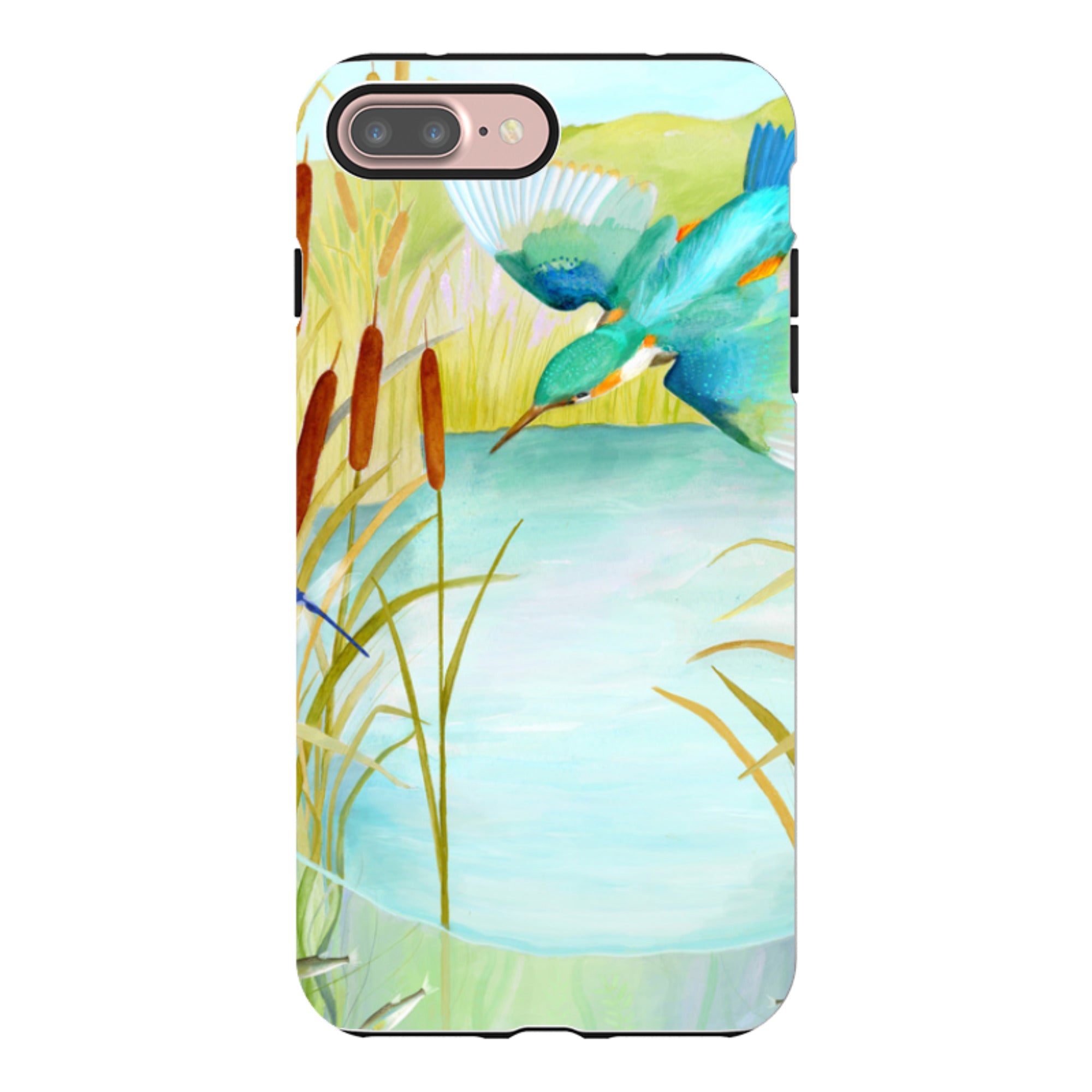 iPhone Tough Case - Kingfisher By Bex Parkin
