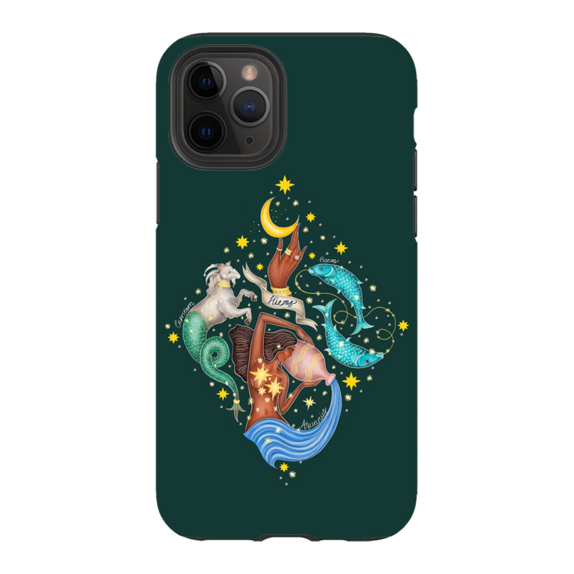 iPhone Tough Case - Winter Zodiac By Catherine Rowe