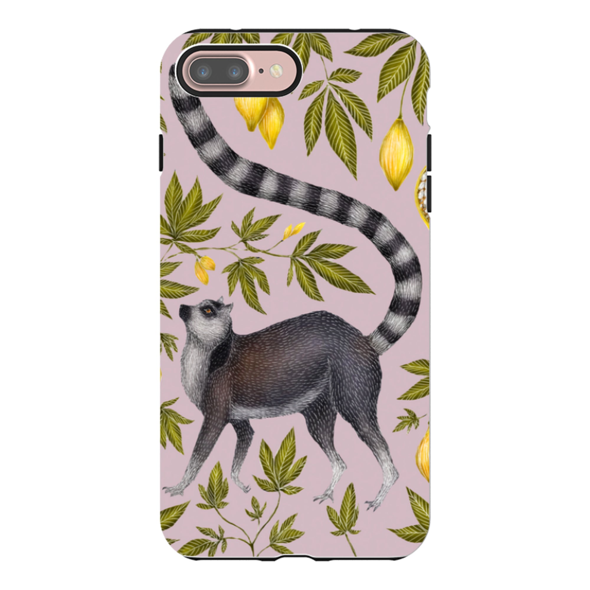 iPhone Tough Case - Lemur By Catherine Rowe
