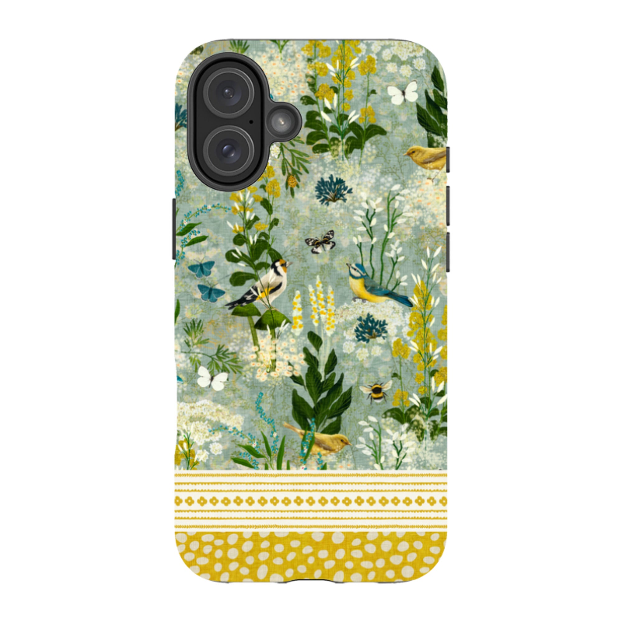 iPhone Tough Case - Song Bird Garden 2 By Katherine Quinn
