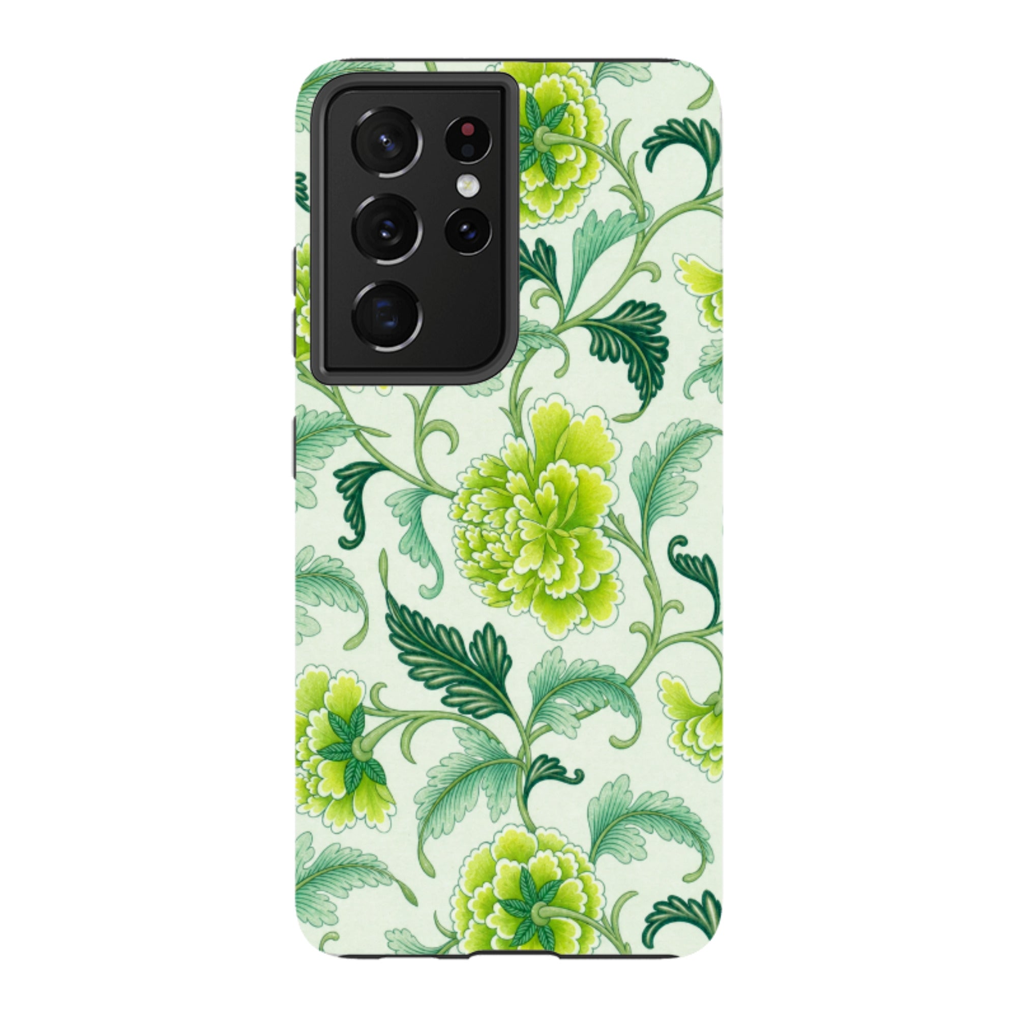 Samsung Tough Case - Sage Green Chinoiserie
