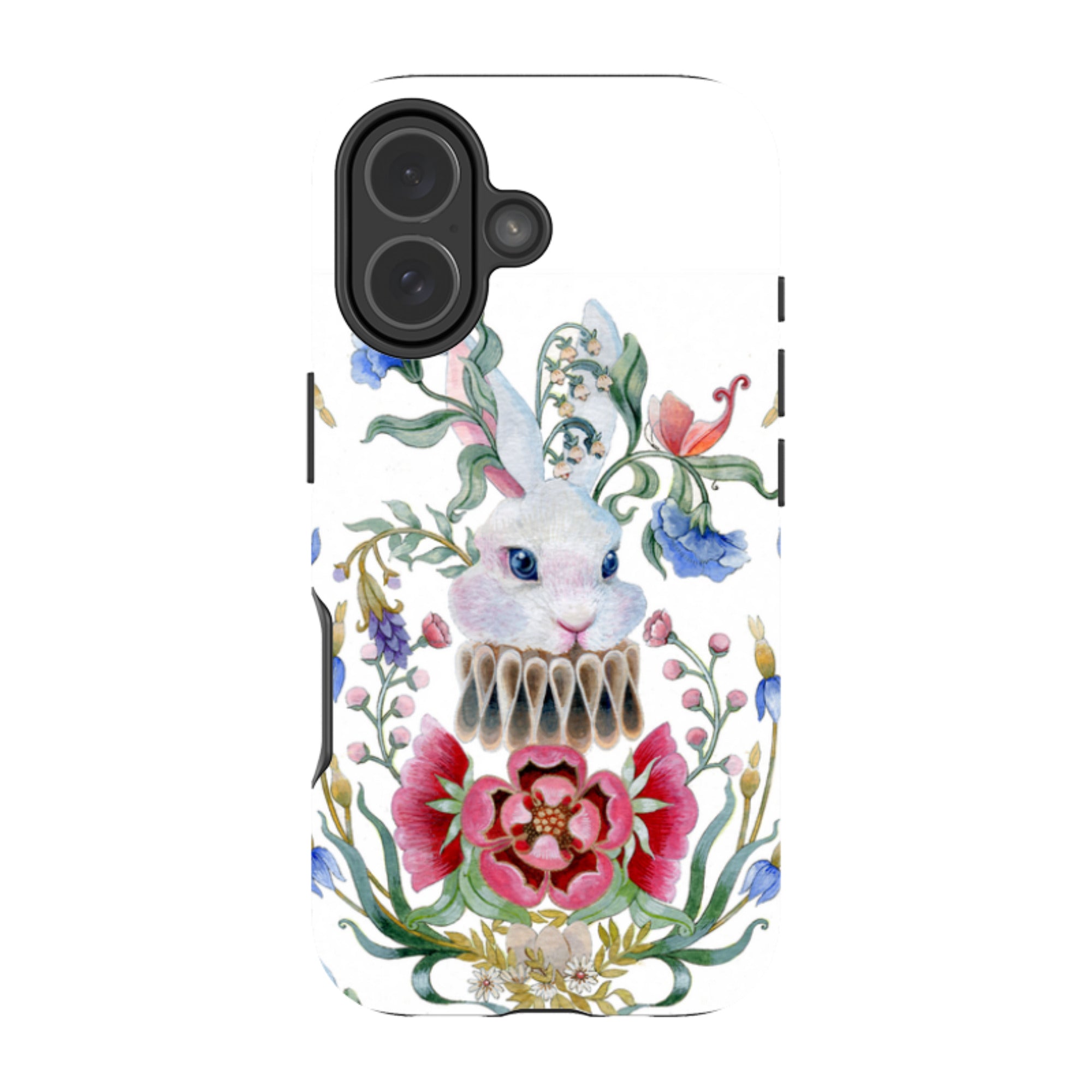 iPhone Tough Case - White Rabbit By Maria Matos