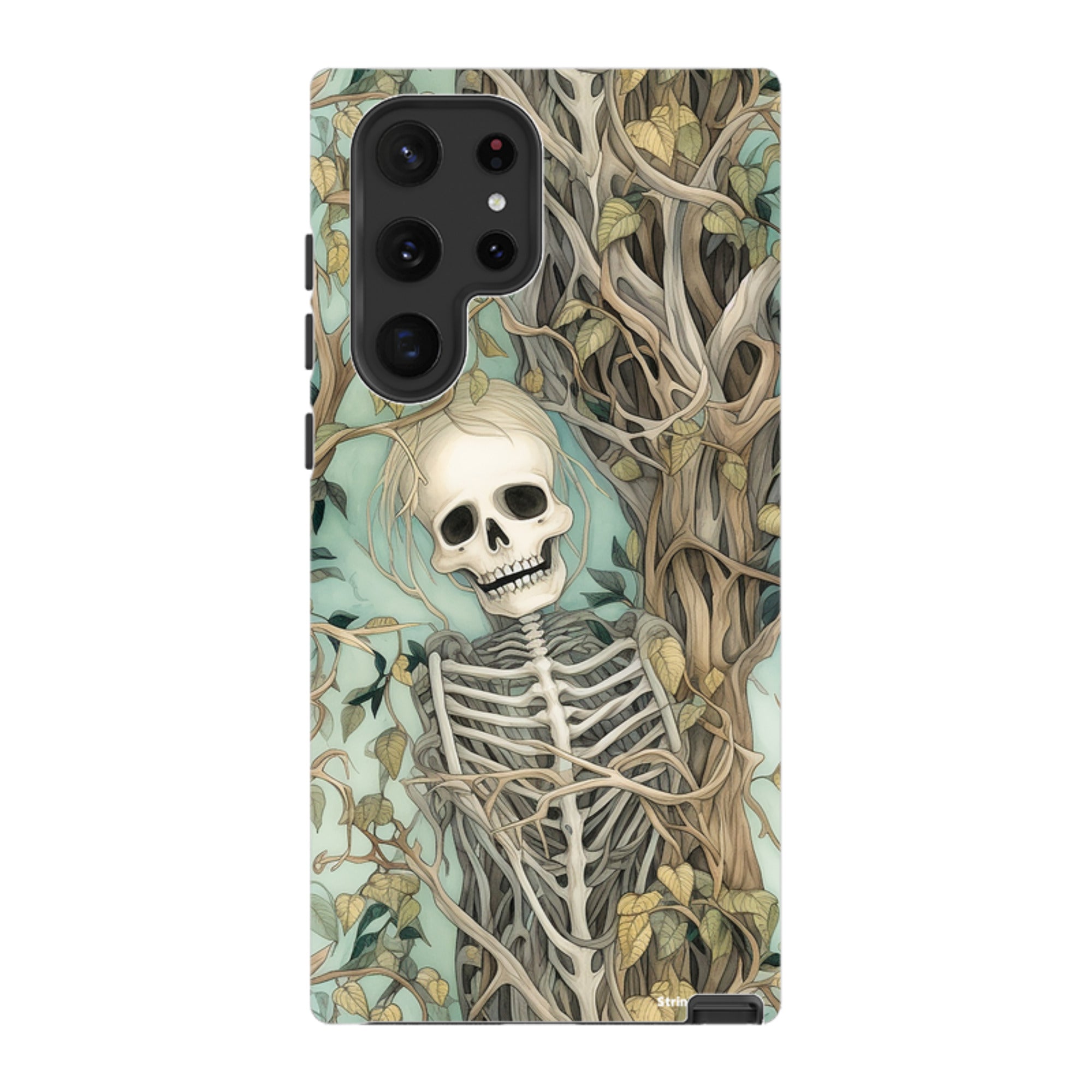 Samsung Tough Case - Skeletal Floral