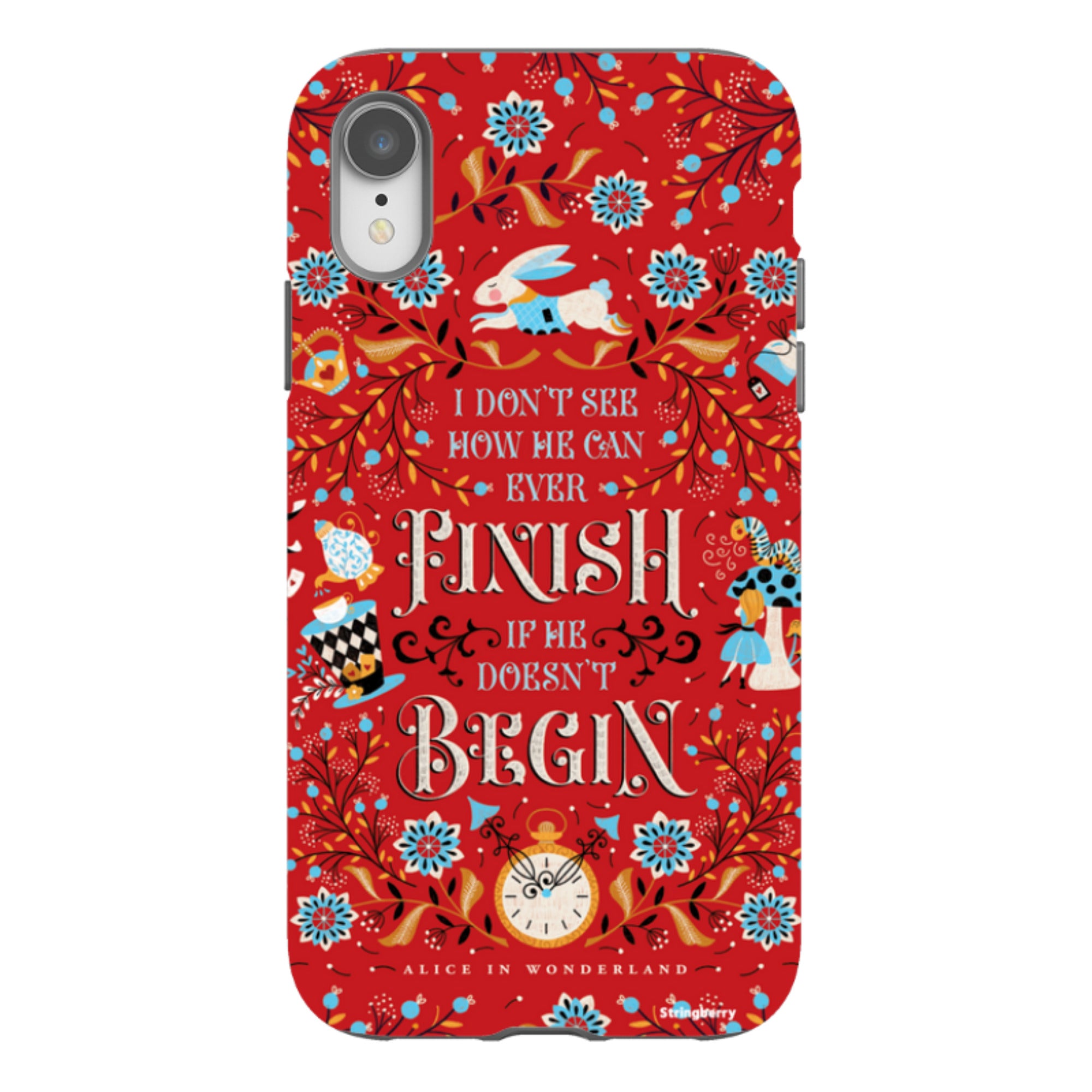 iPhone Tough Case - Alice By Jenny Zemanek