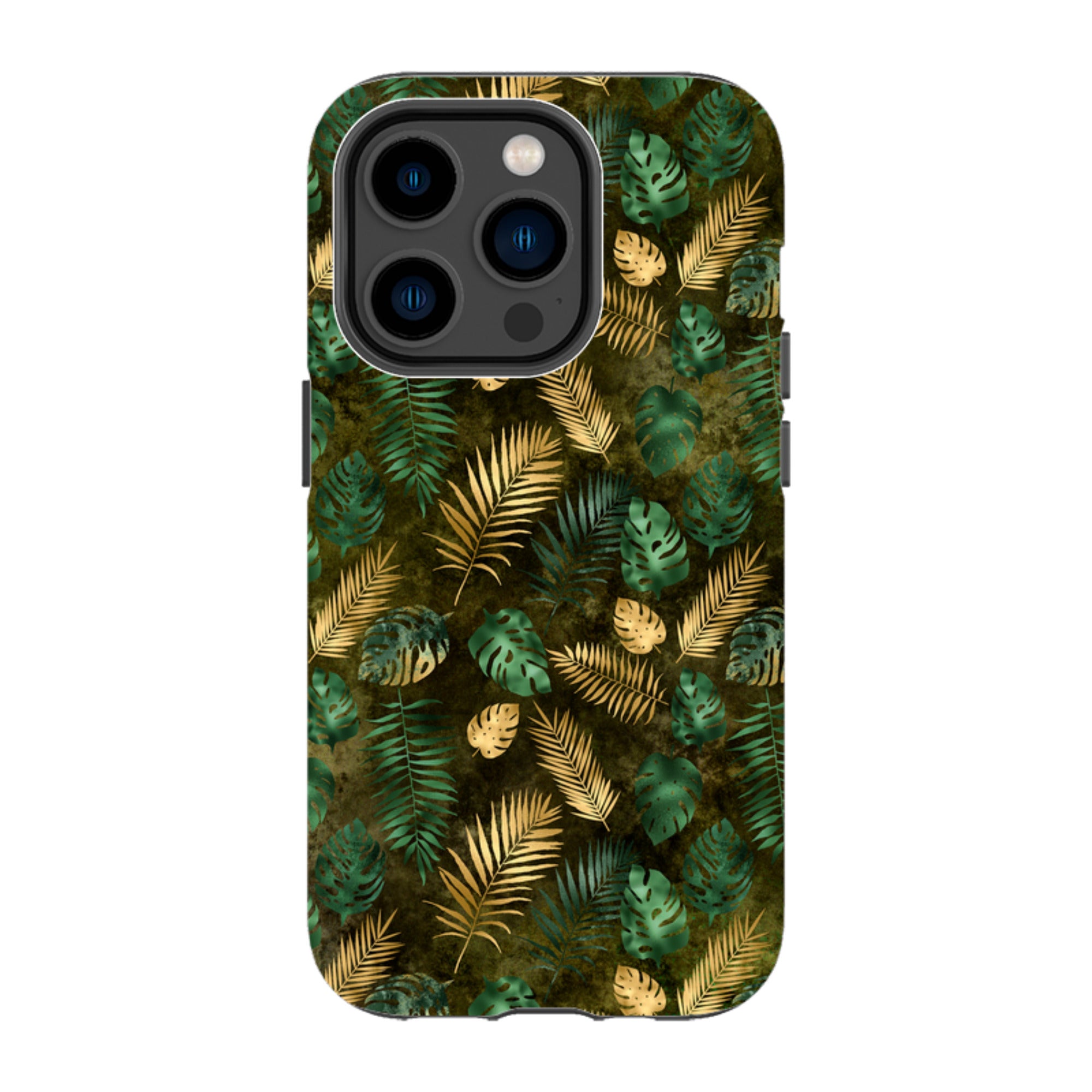 iPhone MagSafe Tough Case - Feather Greens