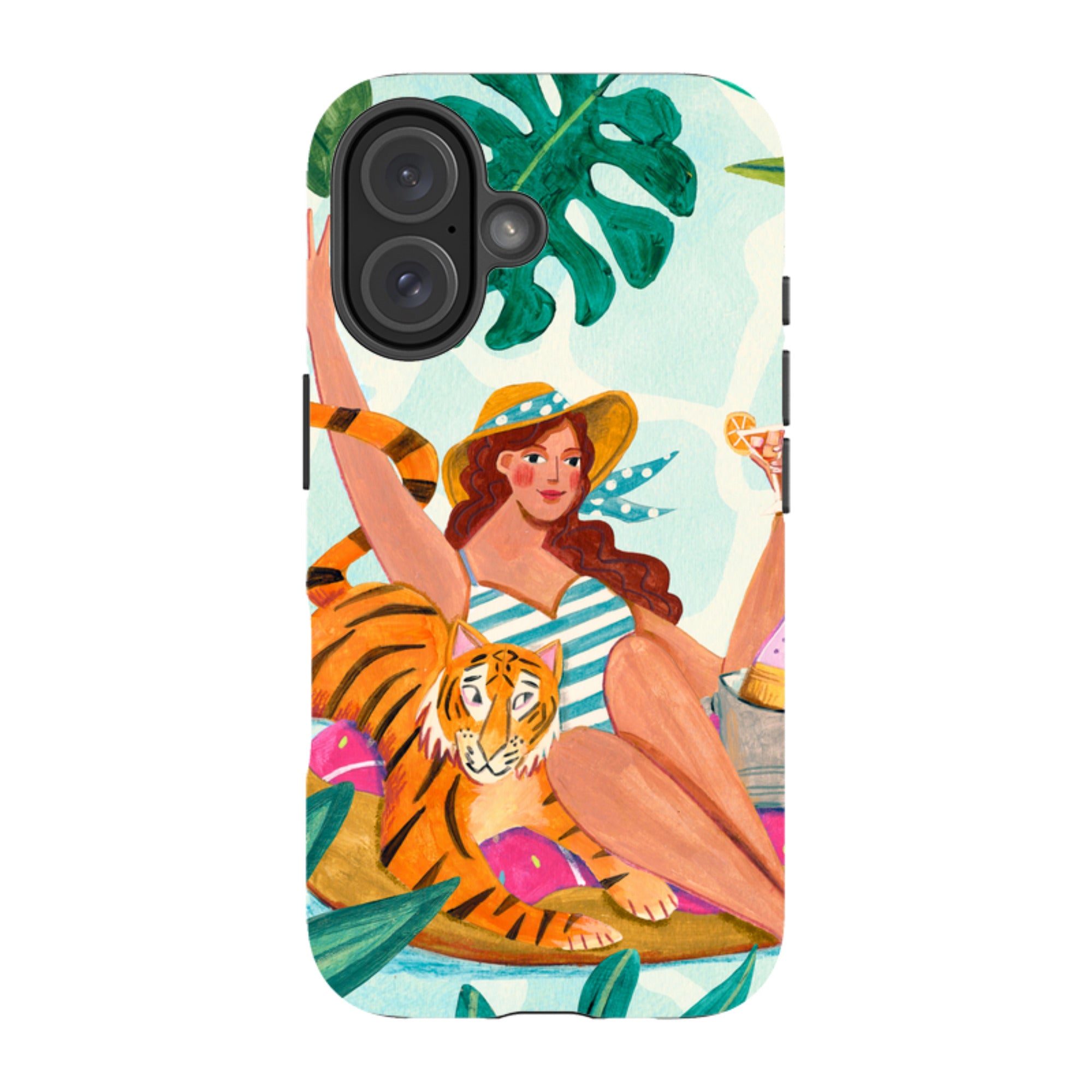 iPhone MagSafe Tough Case -  Pool By Caroline Bonne Muller