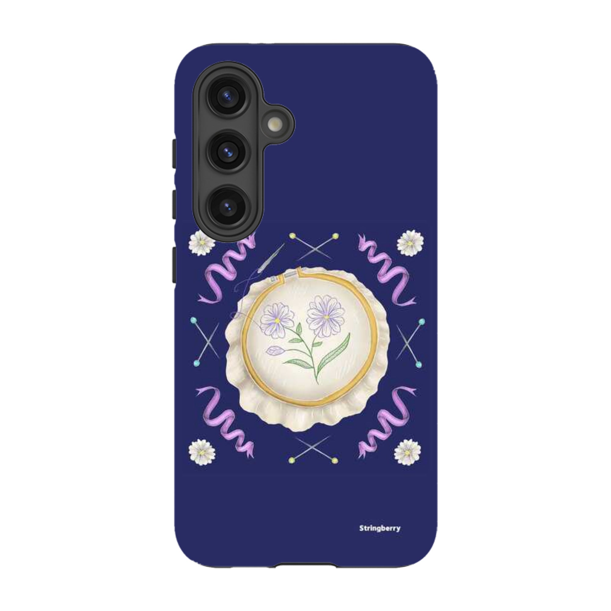 Samsung Tough Case - Daisy Needlework By Catherine Rowe