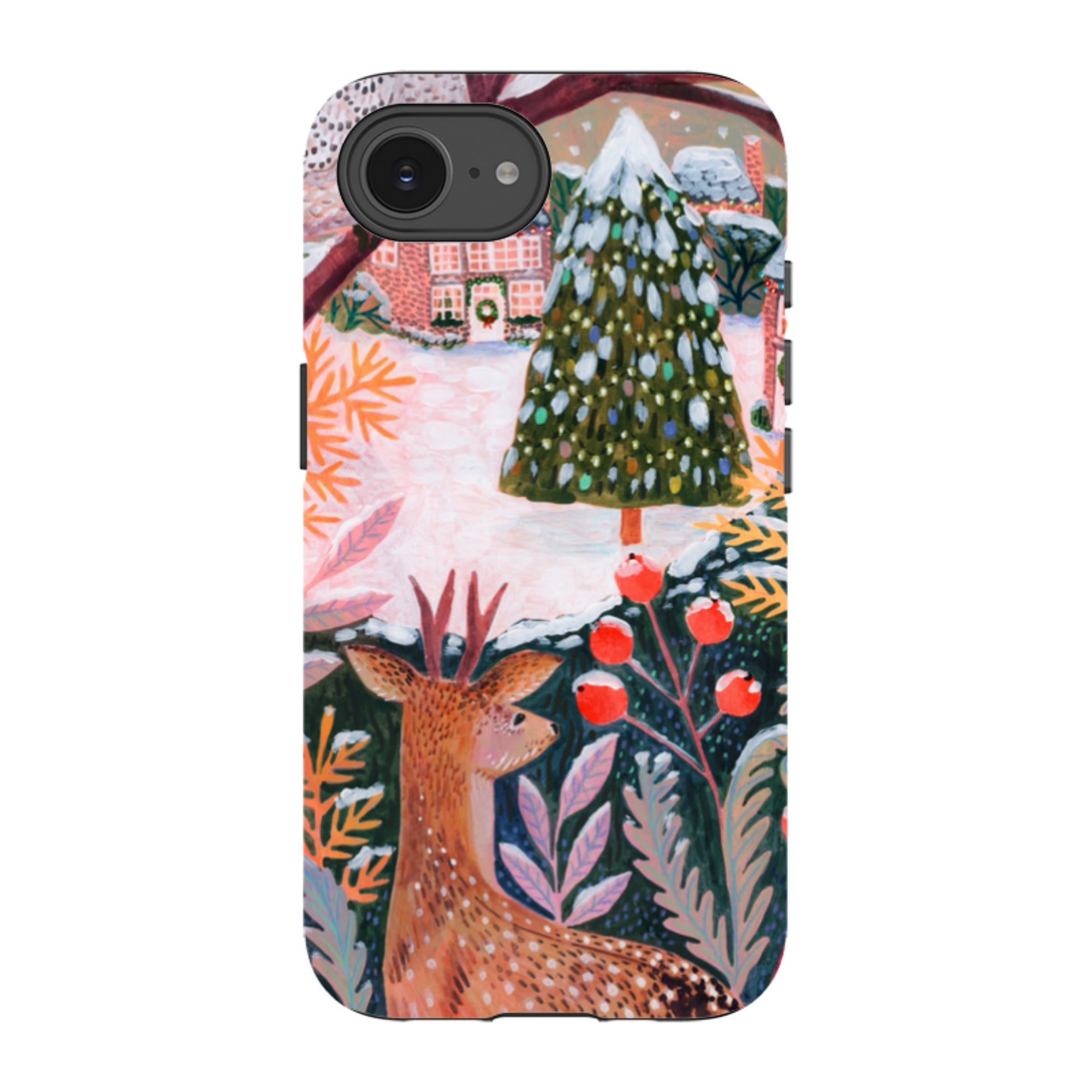 iPhone Tough Case - Deer By Lee Foster Wilson