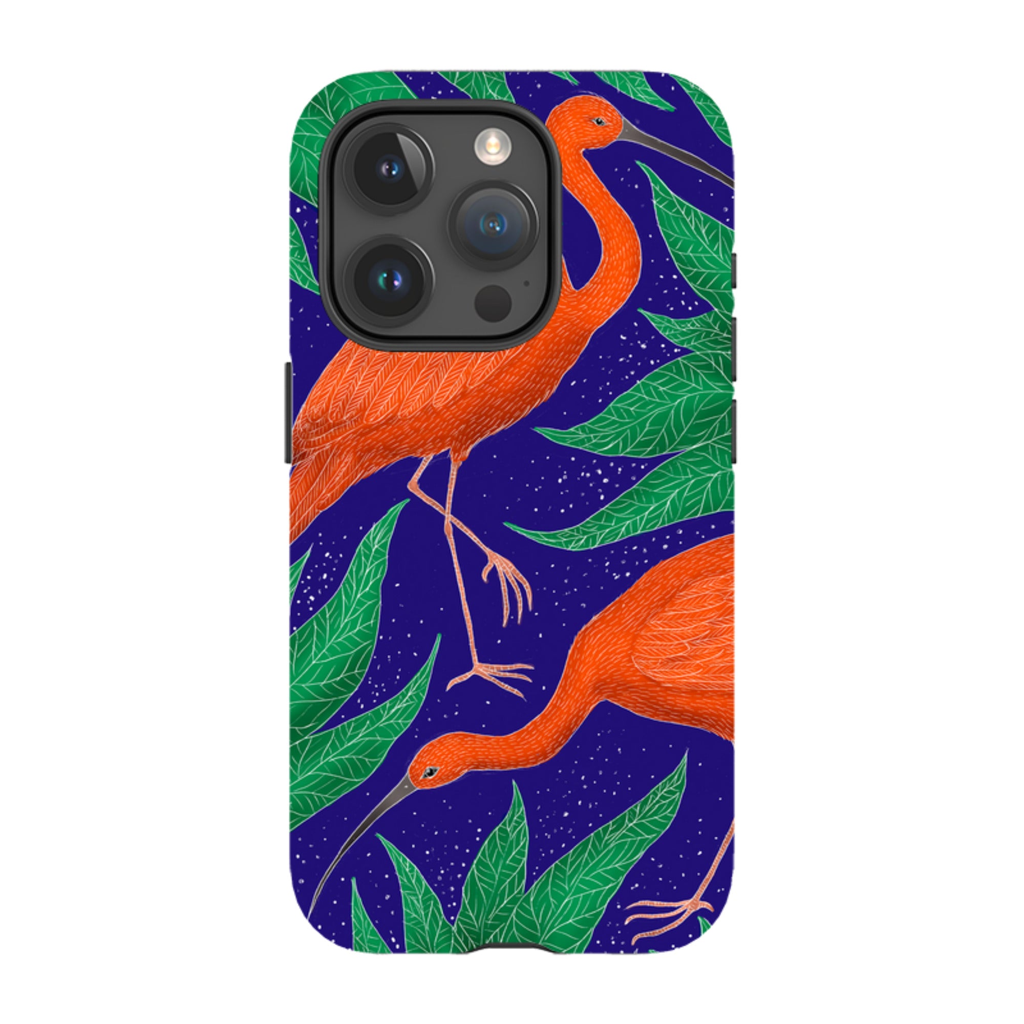 iPhone MagSafe Tough Case -  Scarlet Ibis By Catherine Rowe