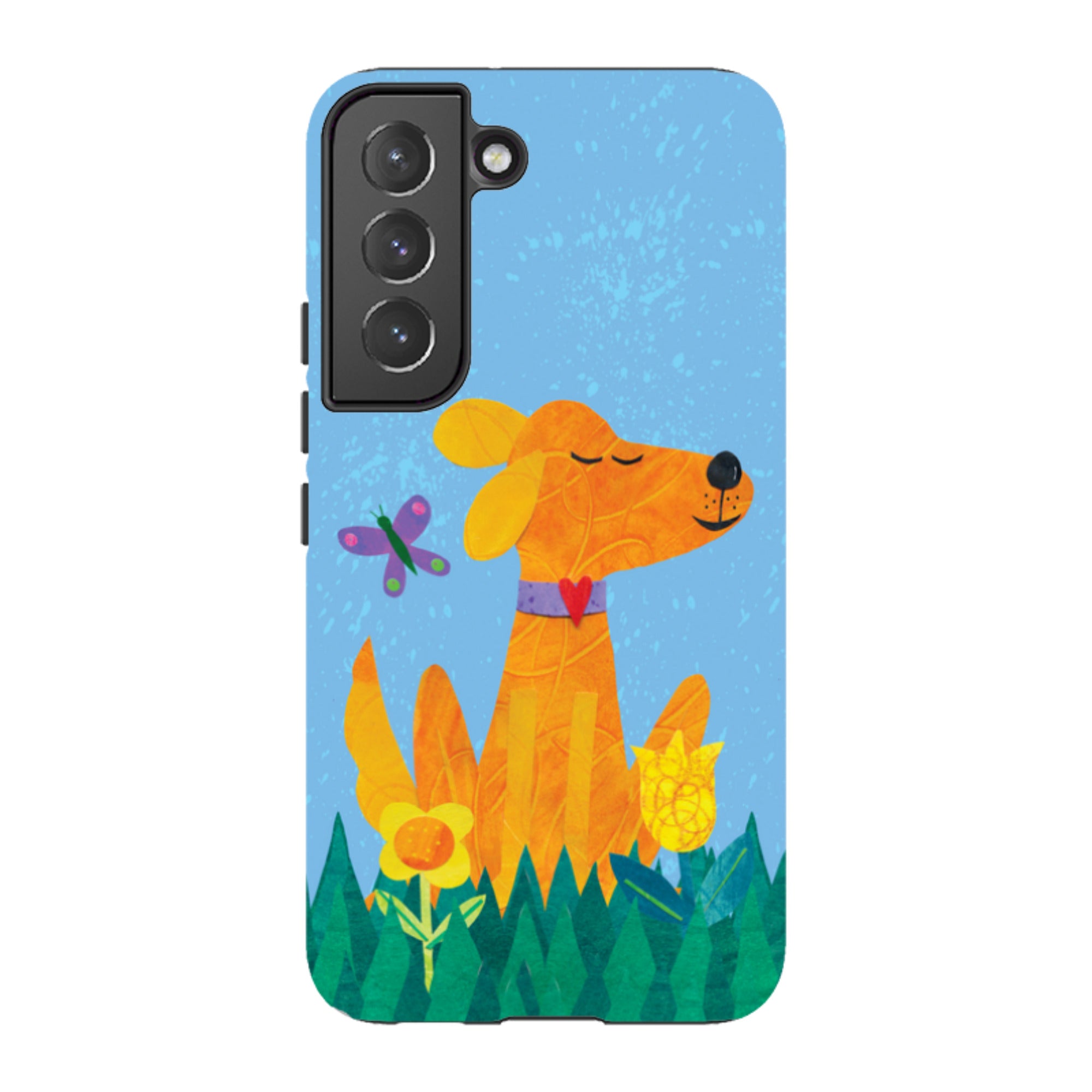 Samsung Tough Case - Pup In The Grass By Tracey English