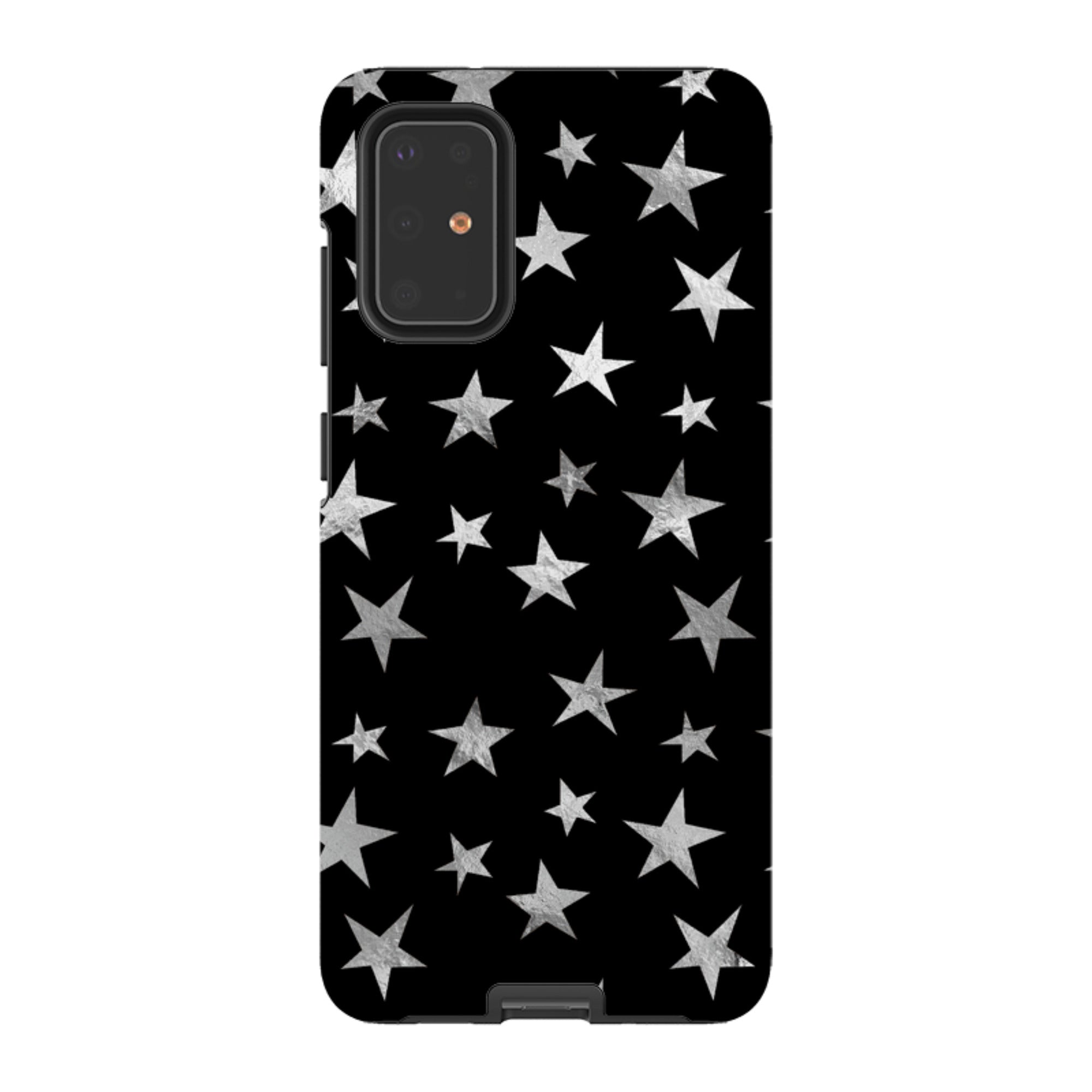 Samsung Tough Case - Black and Silver Stars