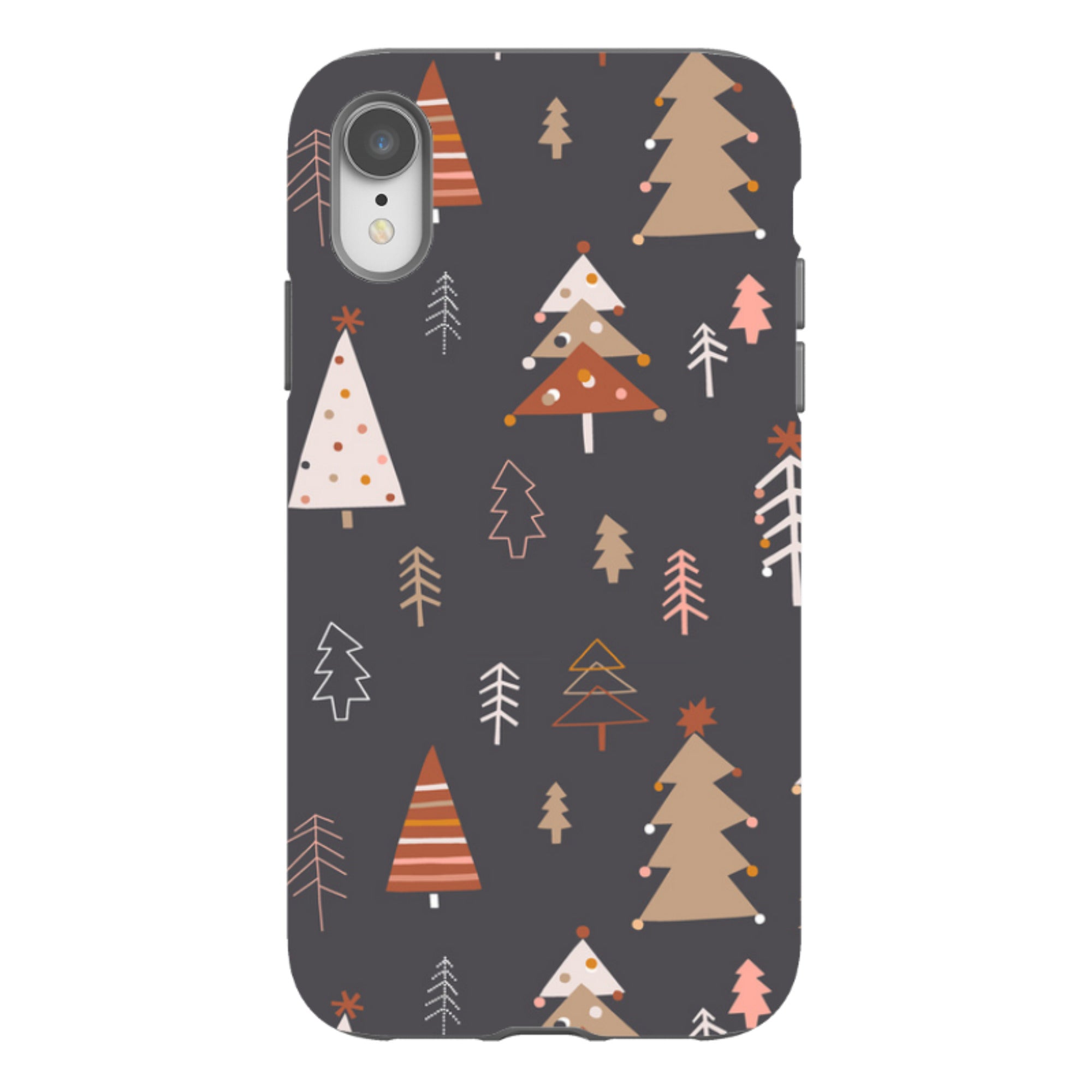 iPhone Tough Case - Dark Xmas Trees