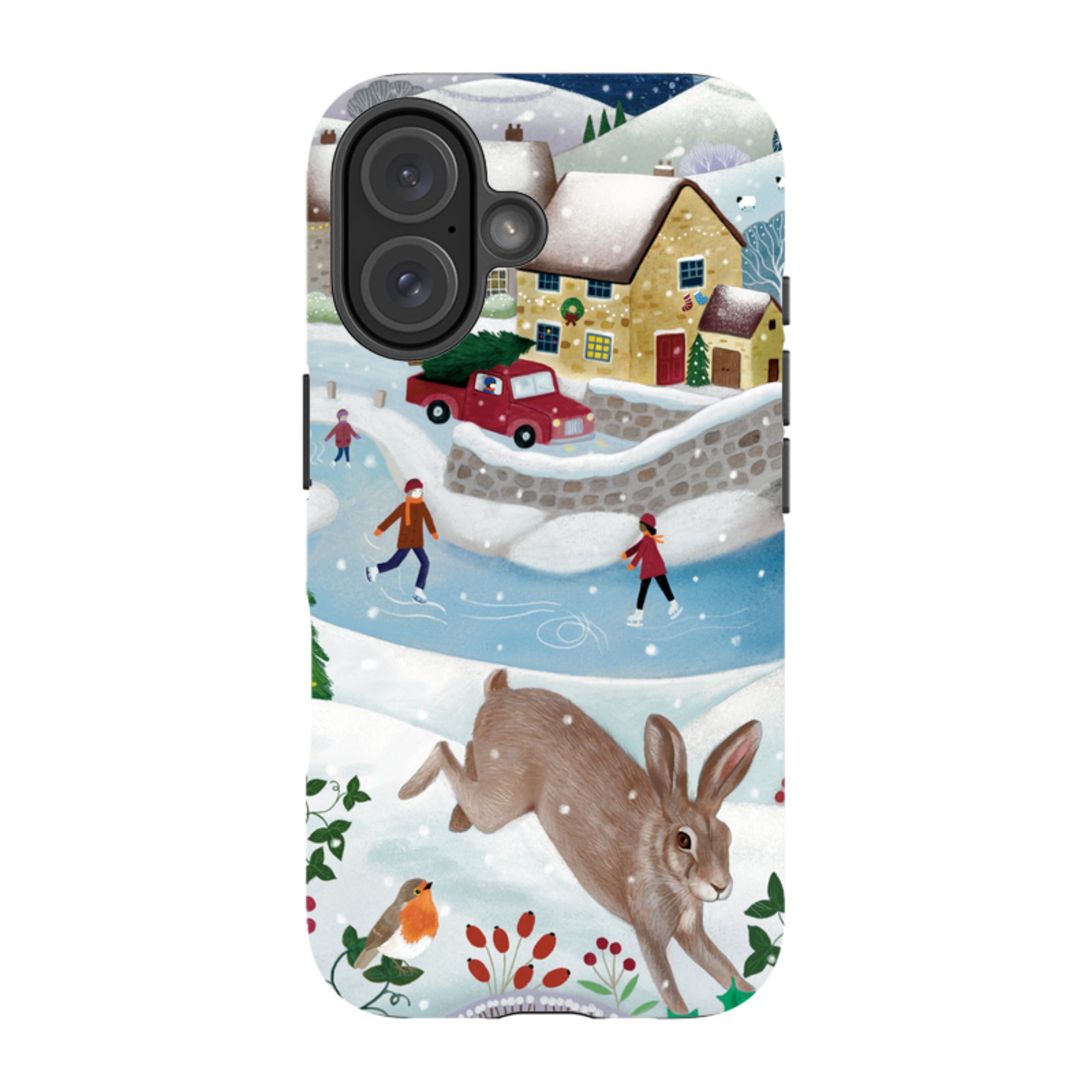 iPhone MagSafe Tough Case -  Advent Rabbit By Bex Parkin