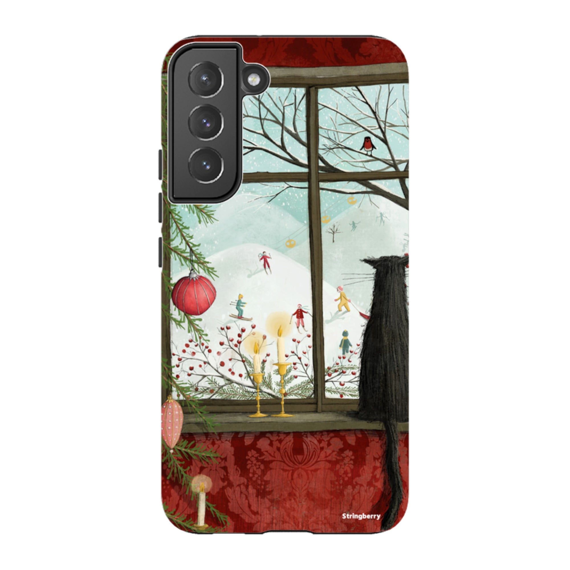 Samsung Tough Case - Christmas Window By Maja Lindberg