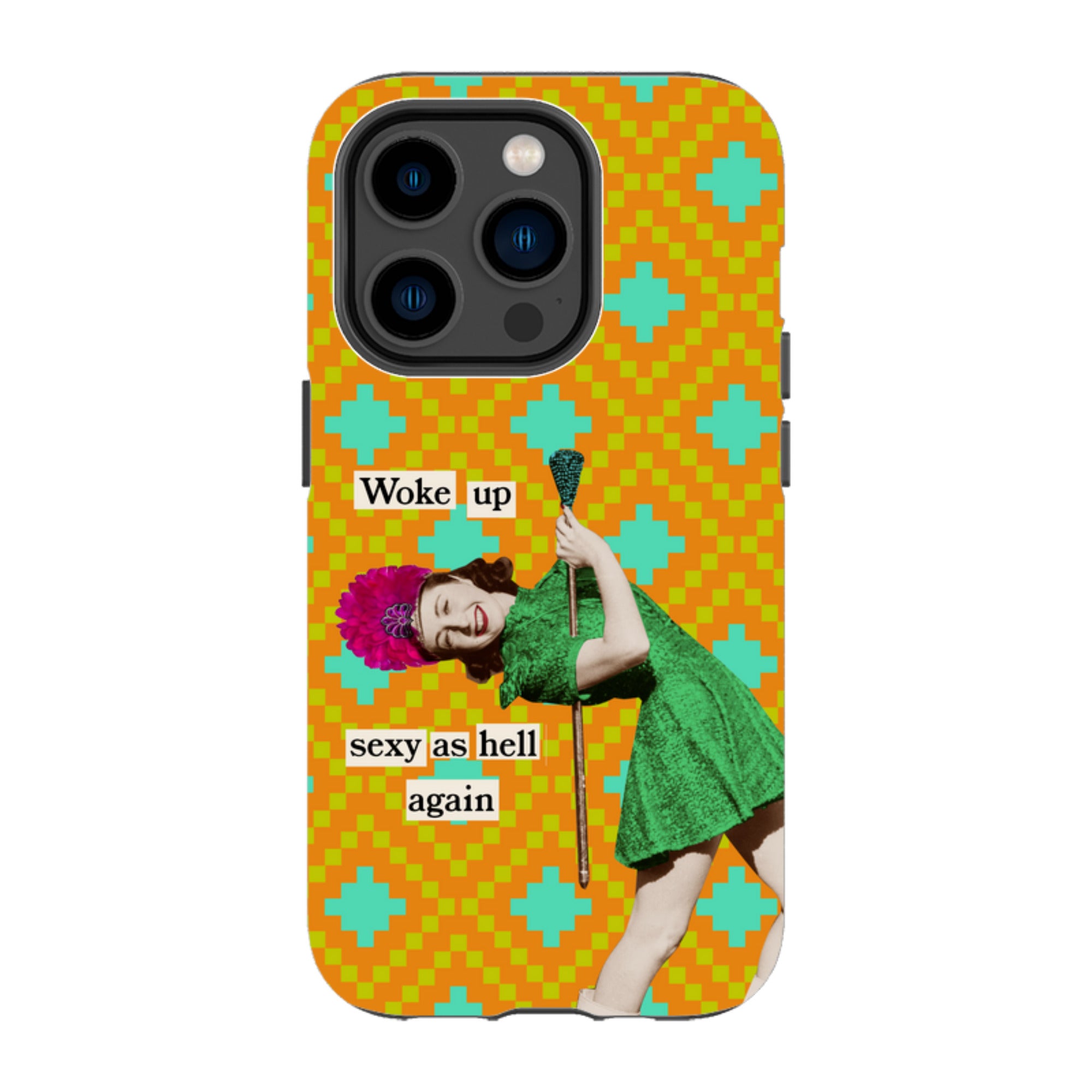 iPhone Tough Case - Woke Up By Clare Jordan