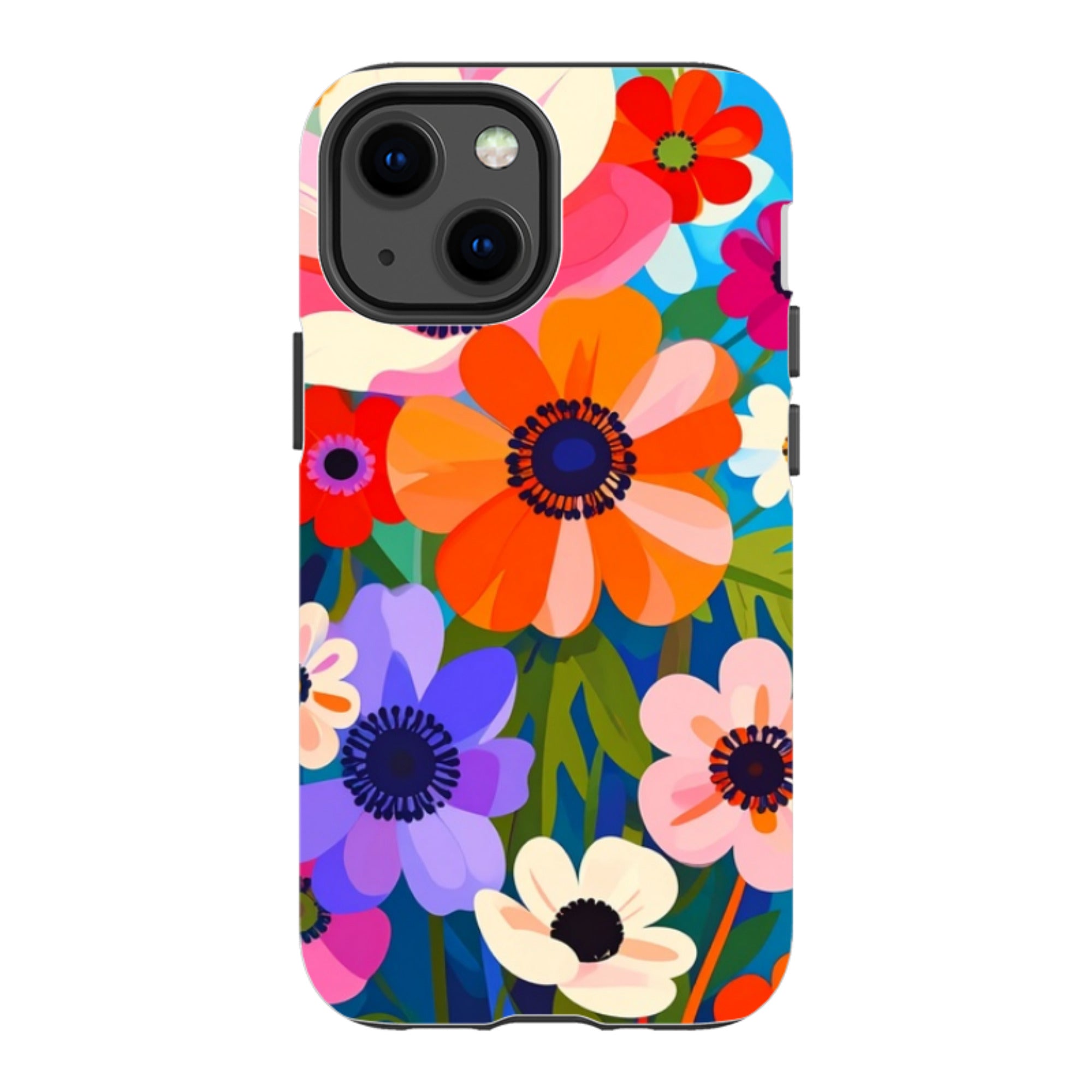 iPhone Tough Case - Angel Summer Floral
