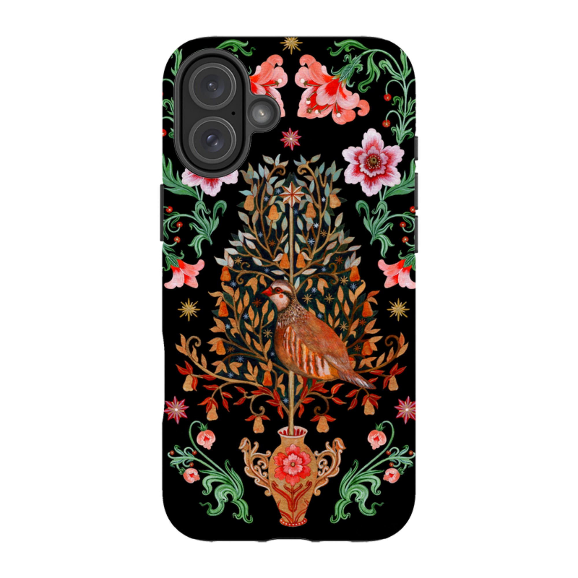 iPhone MagSafe Tough Case - Partridge Pear Tree By Maria Matos