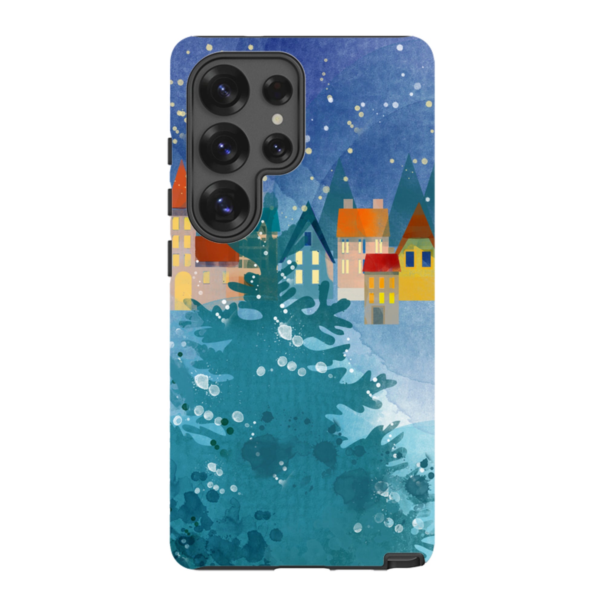 Samsung Tough Case - Winter Town
