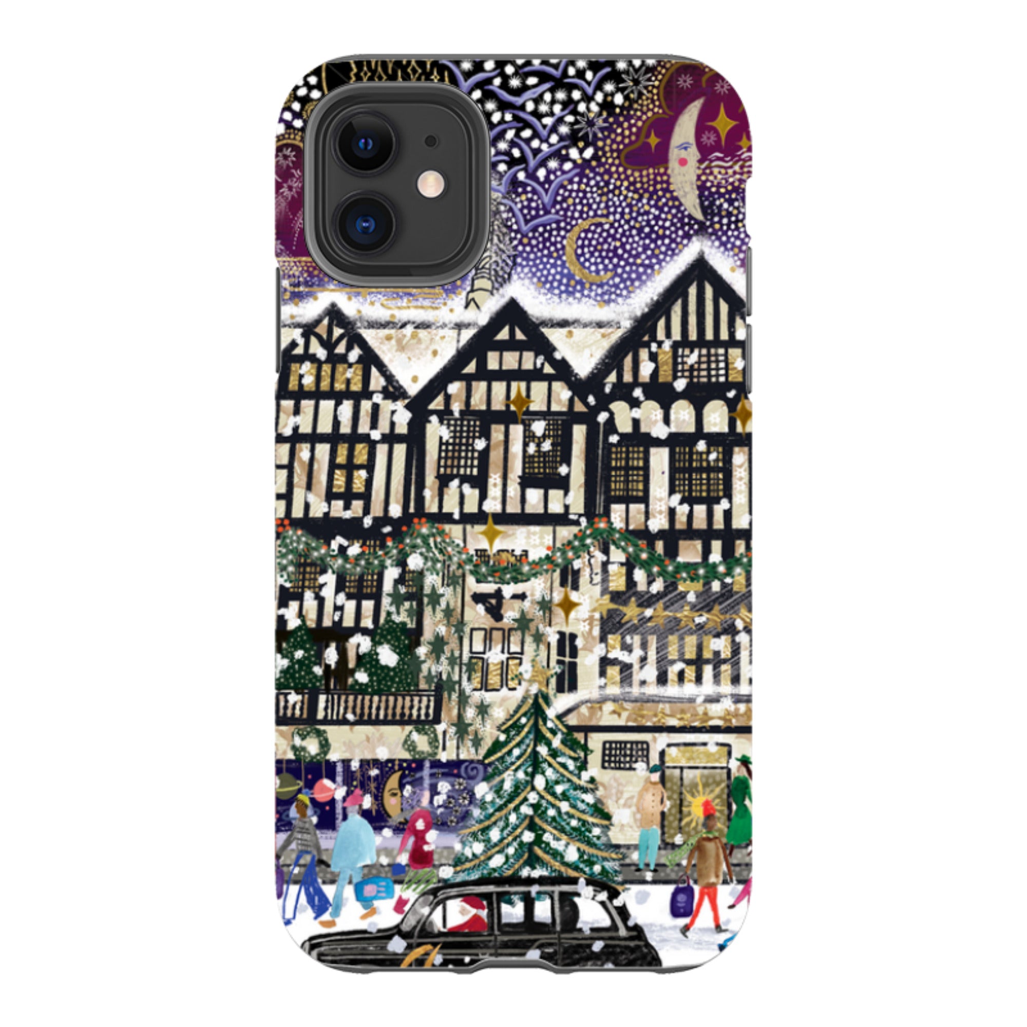 iPhone Tough Case - Christmas In London II By Emma Frances Grant
