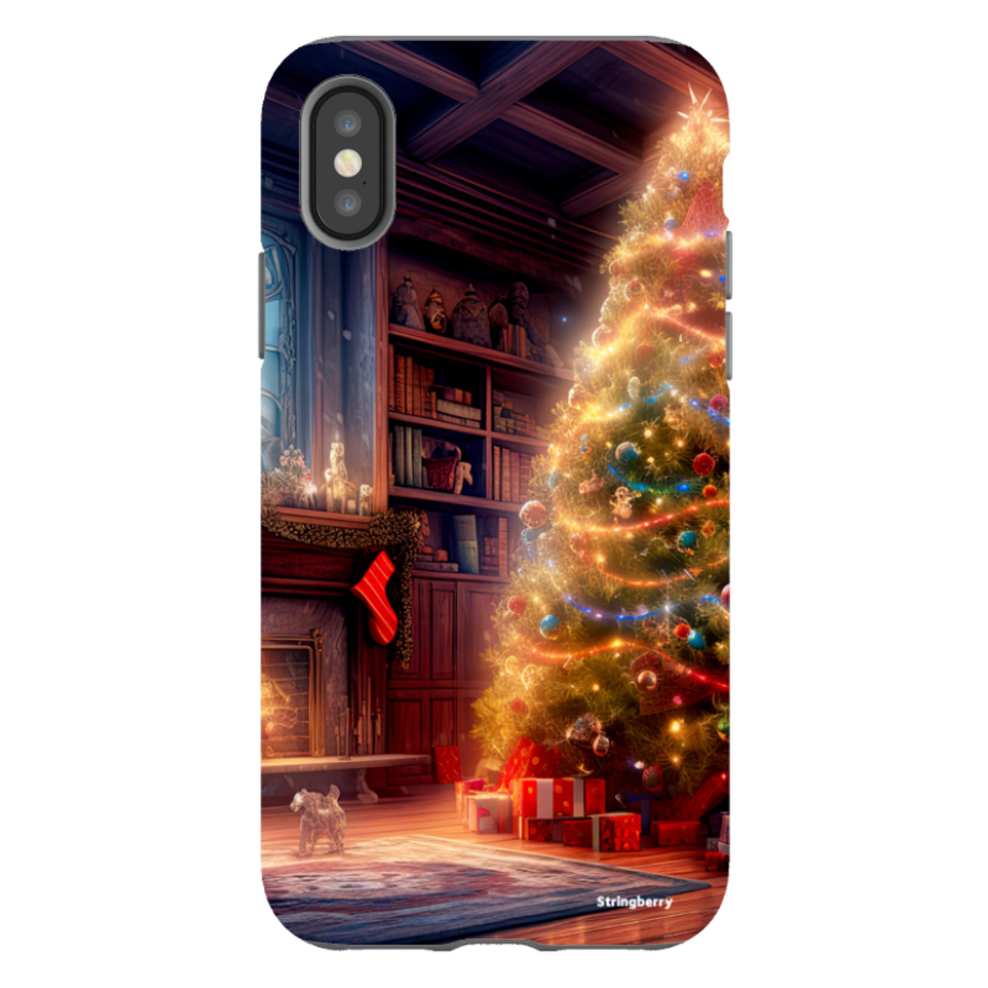 iPhone Tough Case - Holly Jolly Christmas II
