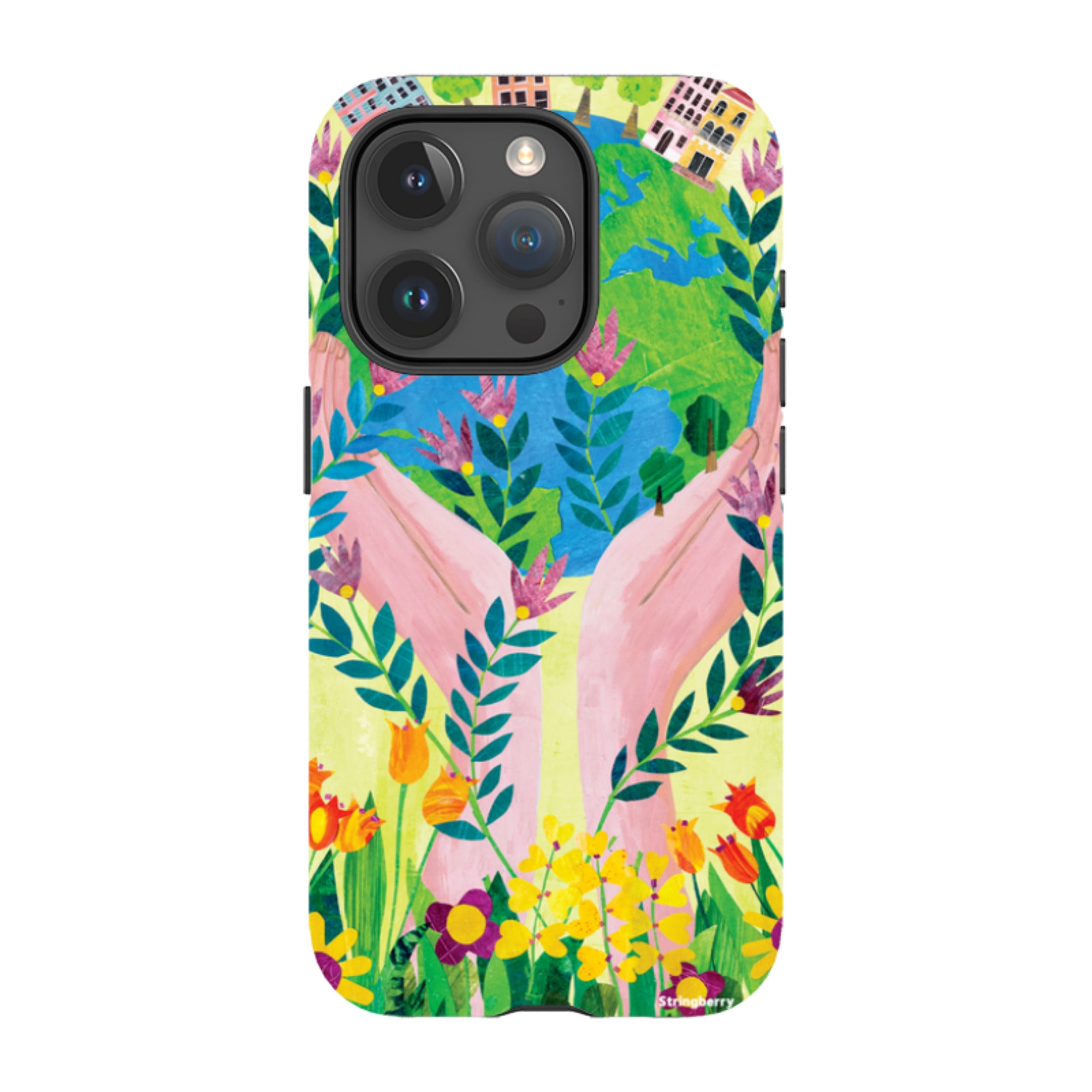 iPhone MagSafe Tough Case - Earth Day By Tracey English