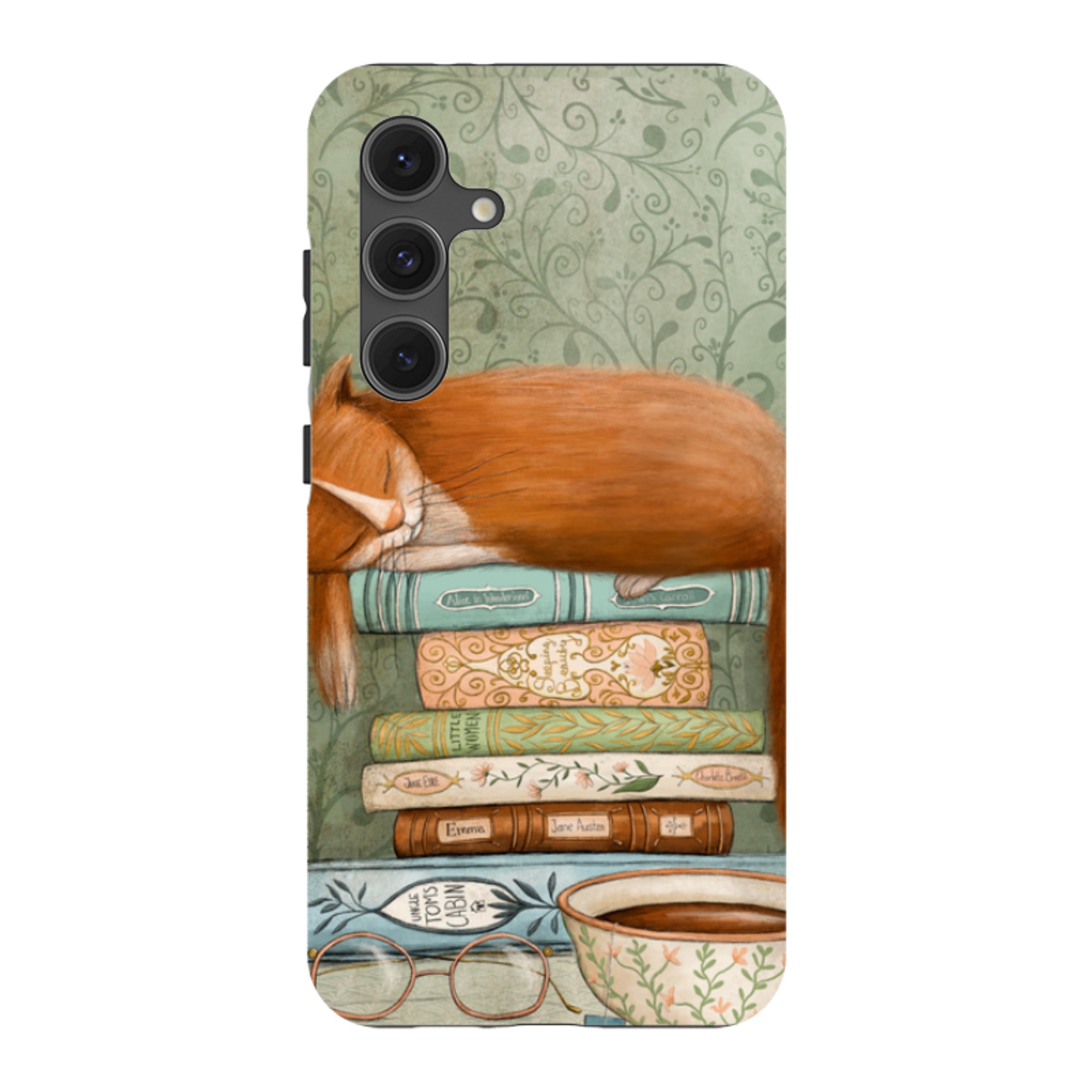 Samsung Tough Case - Cats and Books By Maja Lindberg