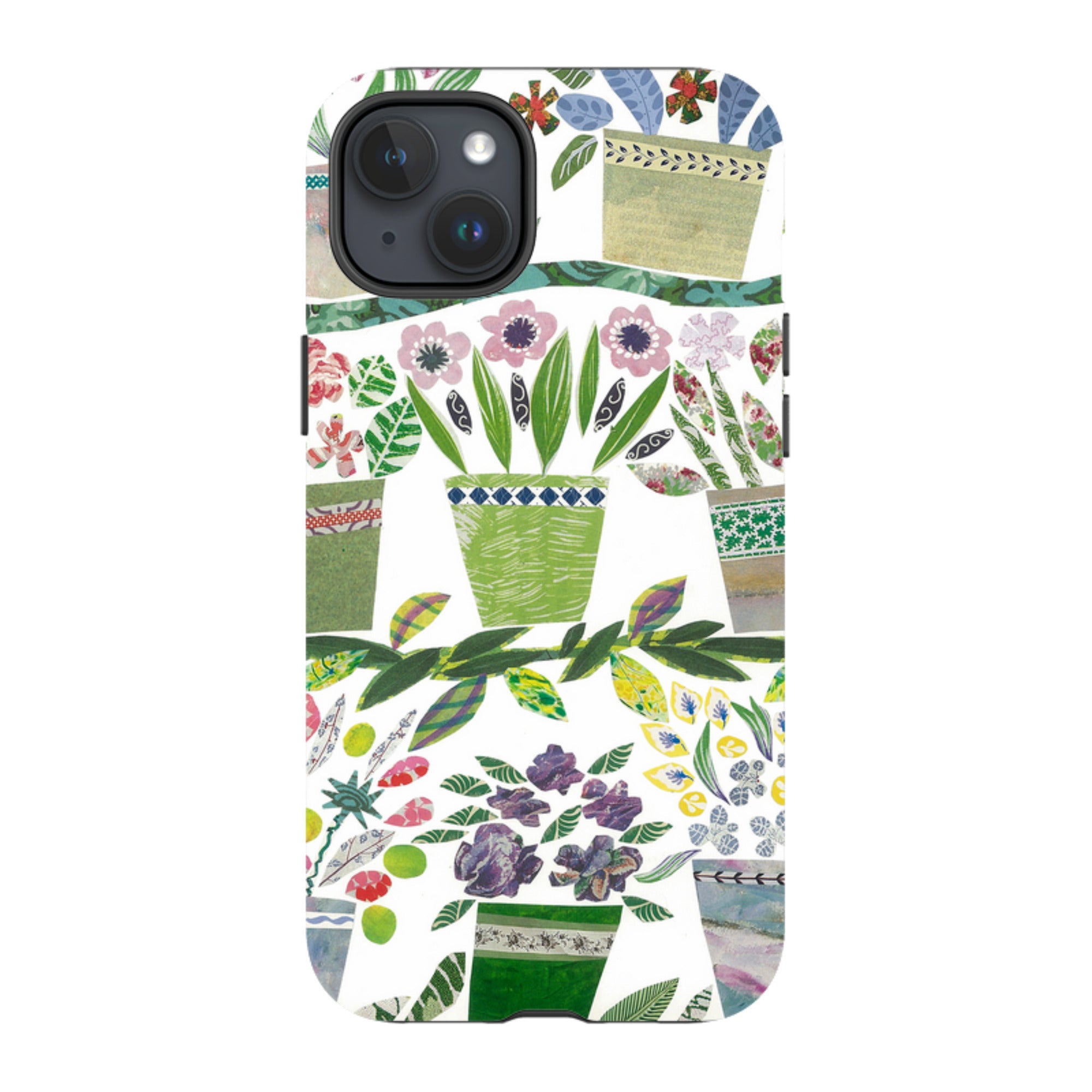 iPhone Tough Case - Flowerpots By Jane Robbins