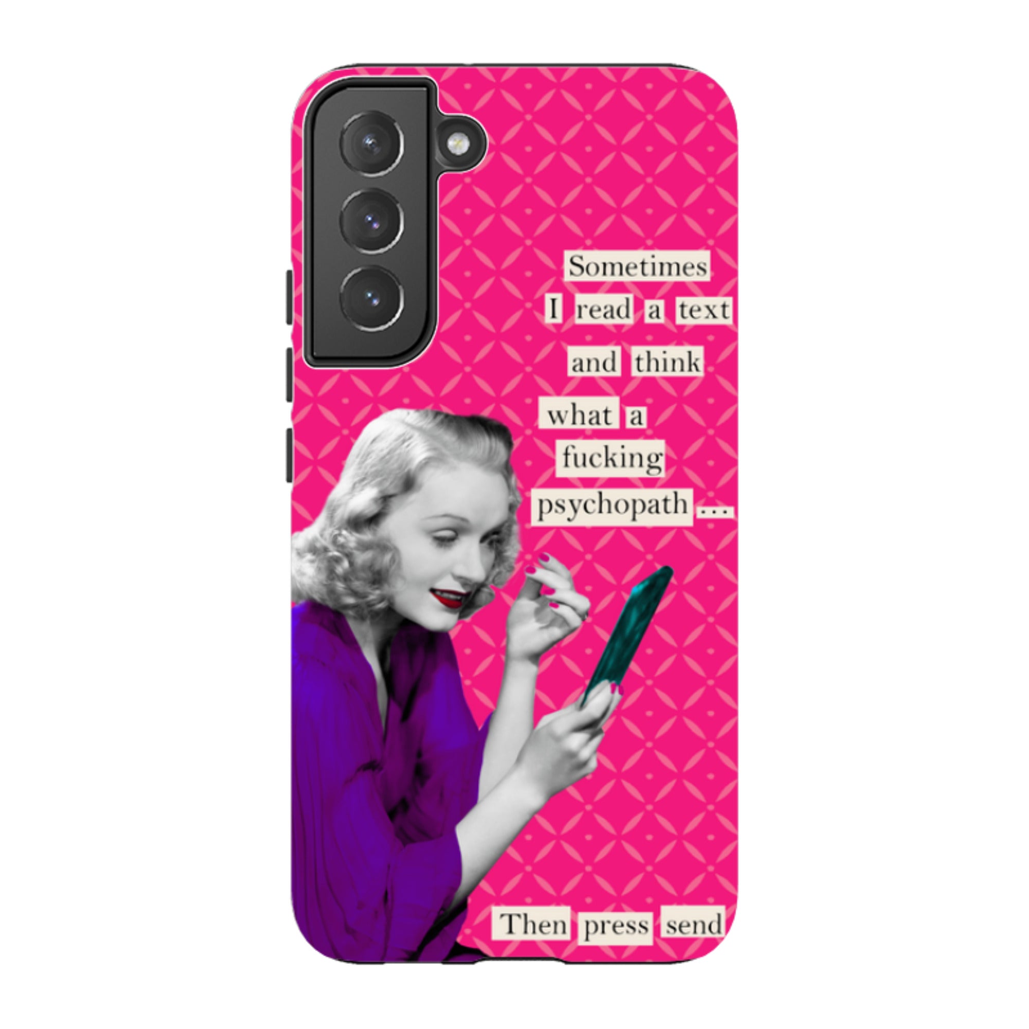 Samsung Tough Case - Psychopath By Clare Jordan