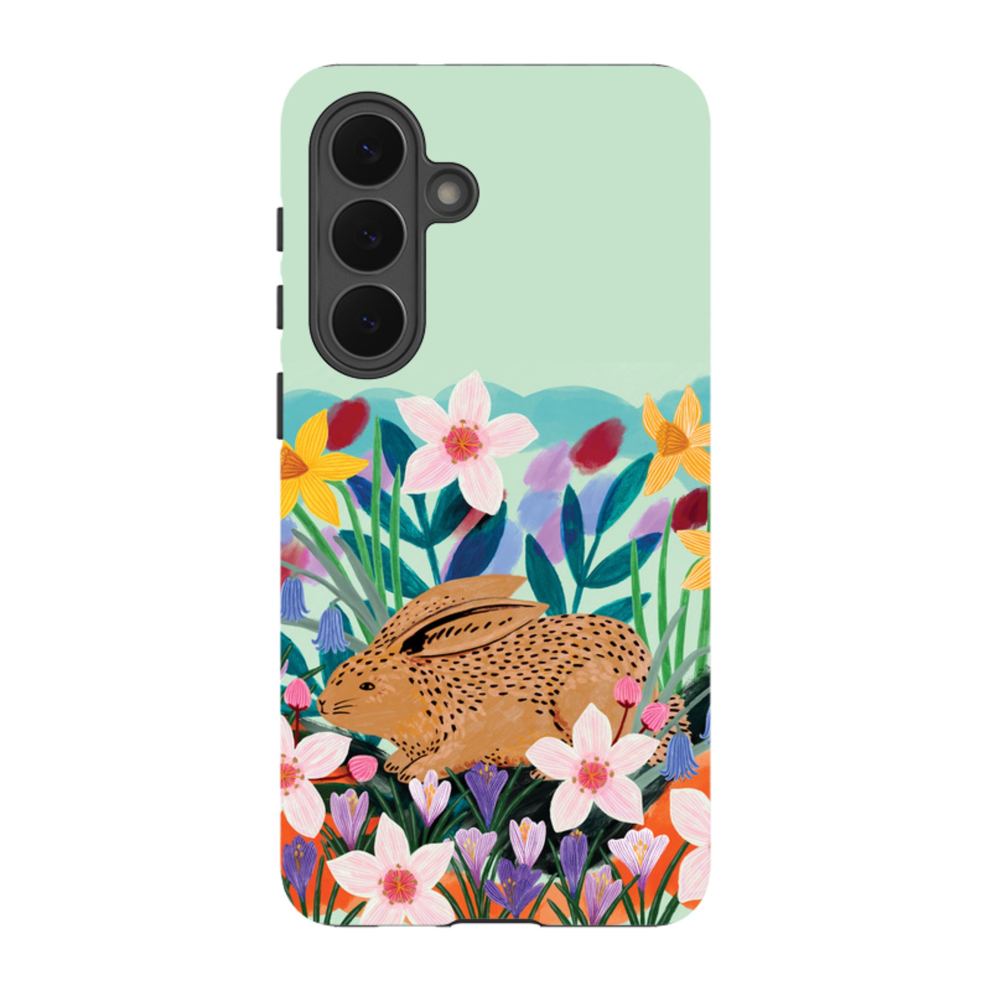 Samsung Tough Case - Spring Bunny By Lee Foster Wilson