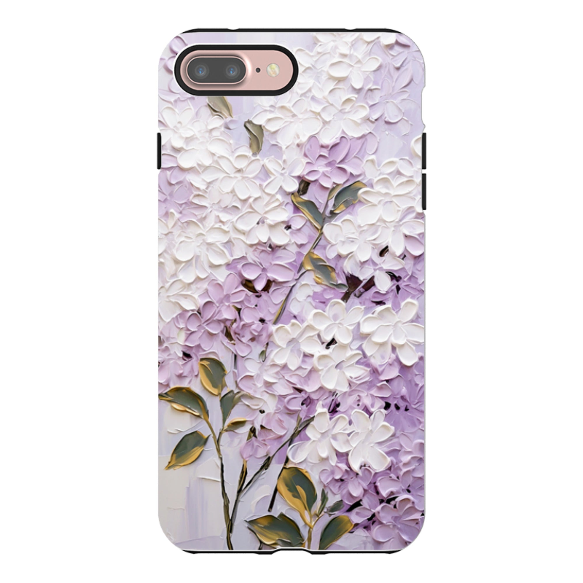 iPhone Tough Case - Purple Floral II