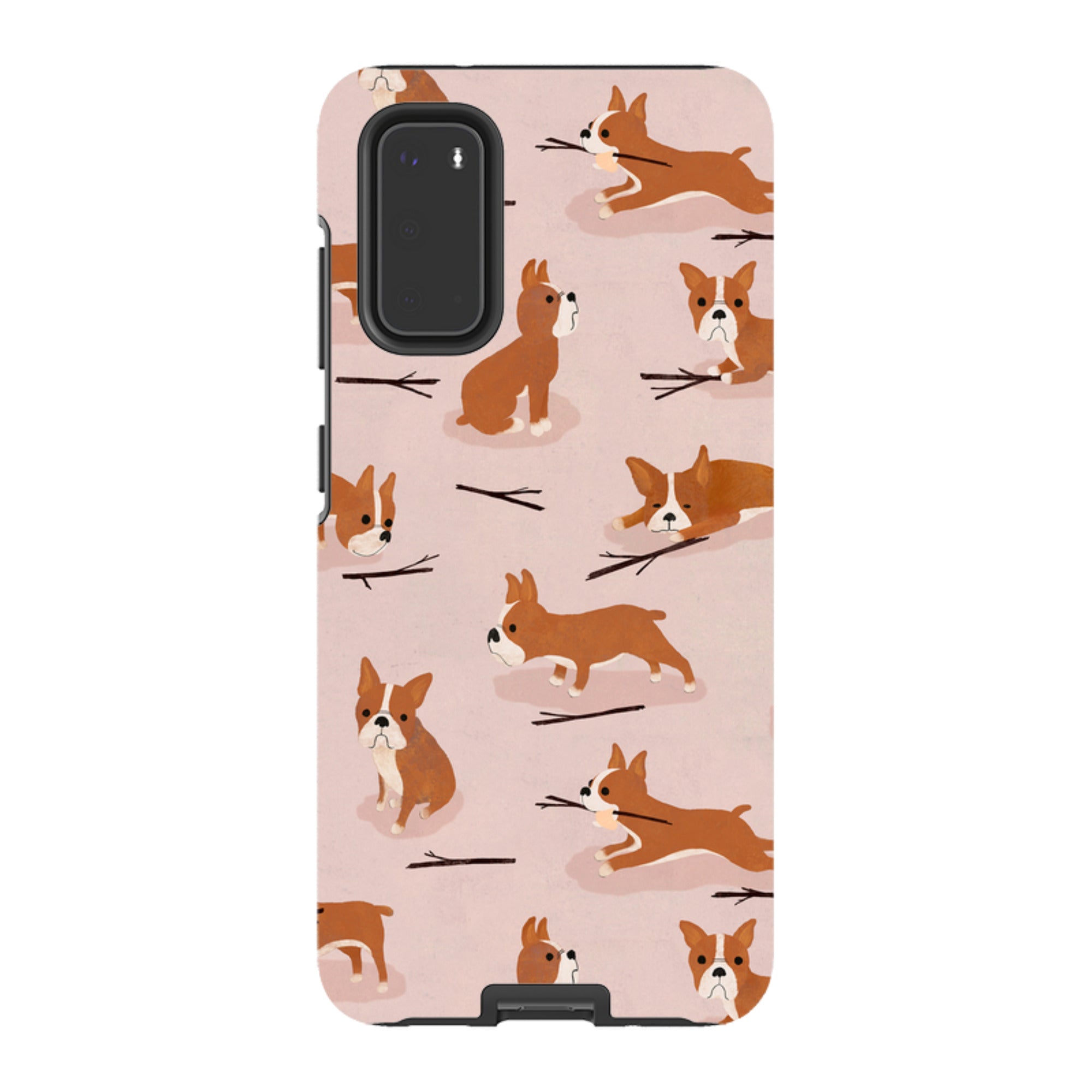 Samsung Tough Case - Boston Terrier By Katherine Quinn