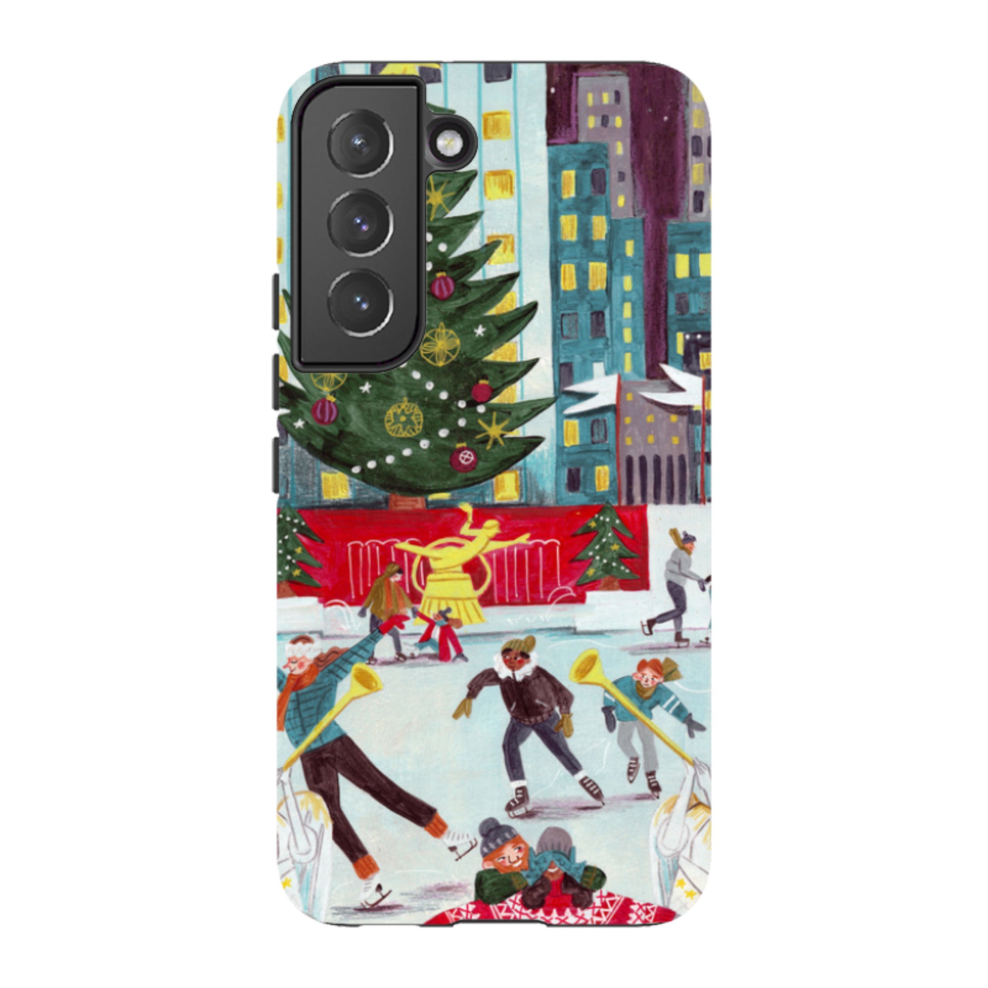 Samsung Tough Case - Xmas In New York By Caroline Bonne Muller