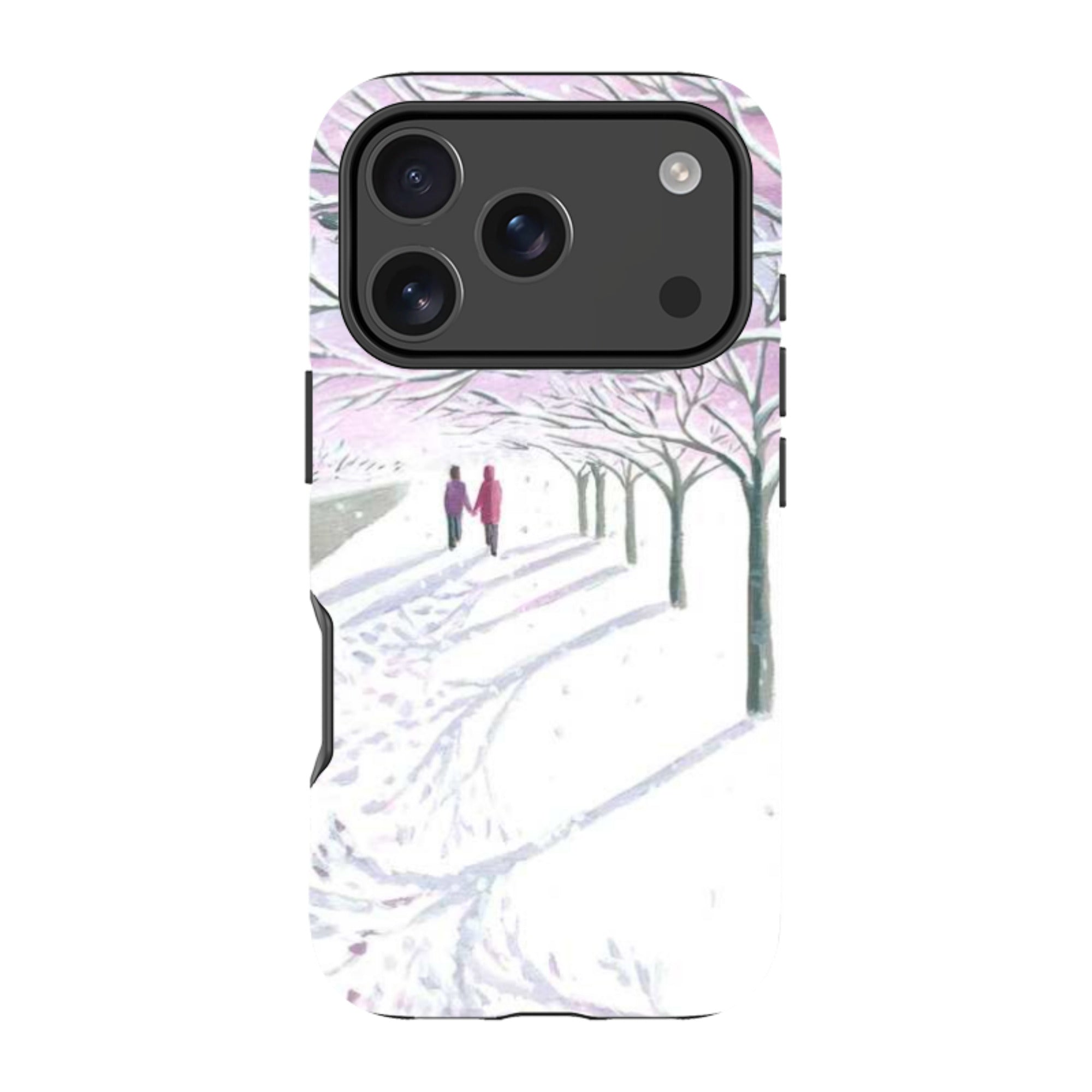 iPhone MagSafe Tough Case - Snowy Park By Mary Stubberfield