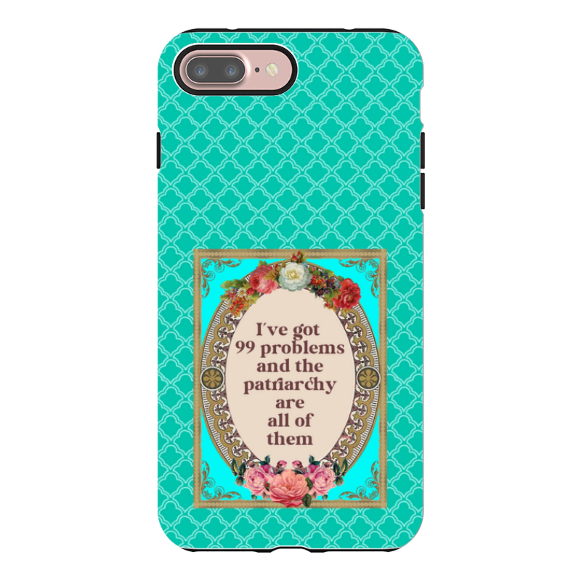 iPhone Tough Case - 99 Problems By Clare Jordan