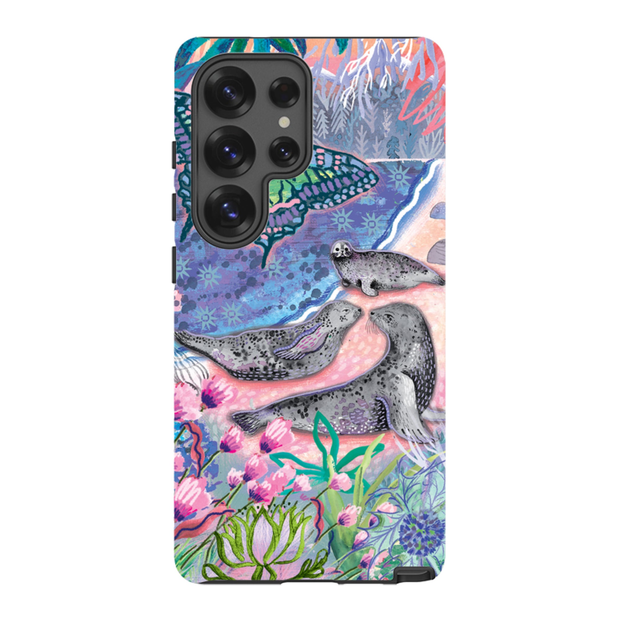 Samsung Tough  Case - Scenic Seals Of Norfolk By Emma Frances Grant
