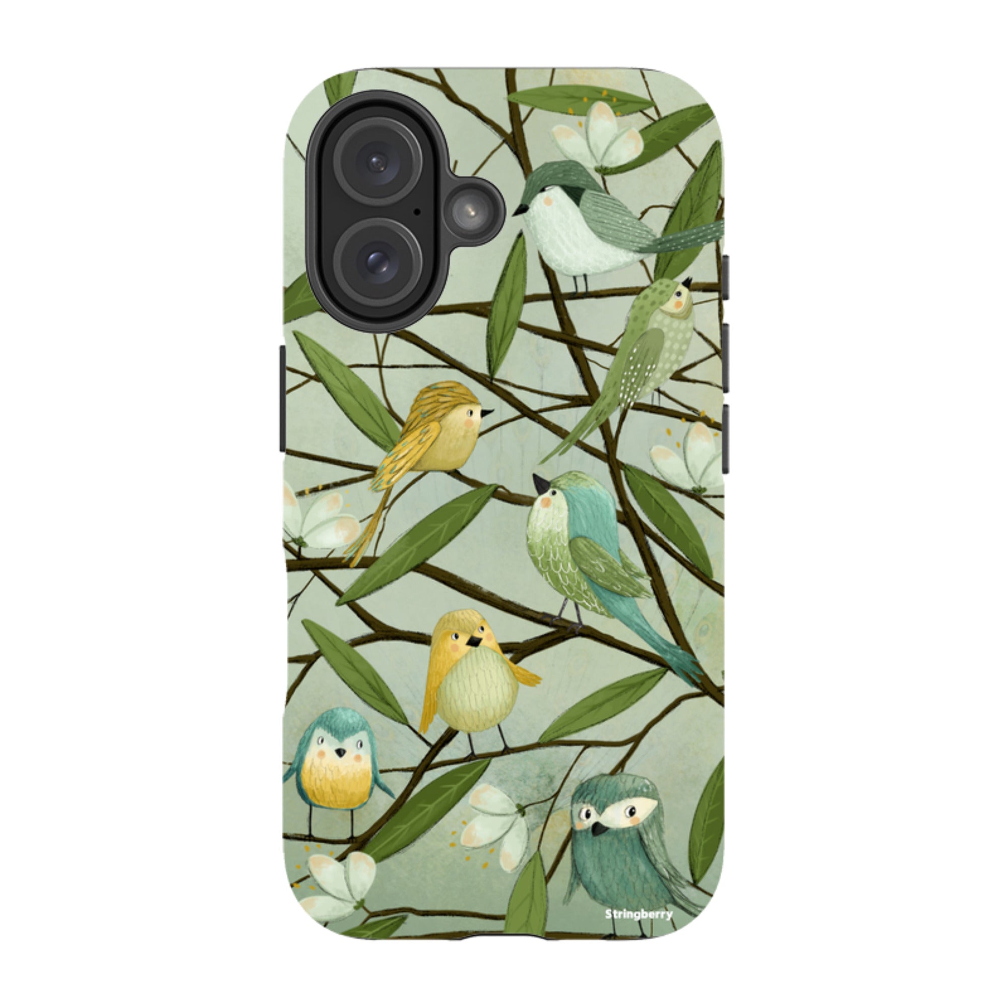 iPhone Tough Case - Birds By Maja Lindberg