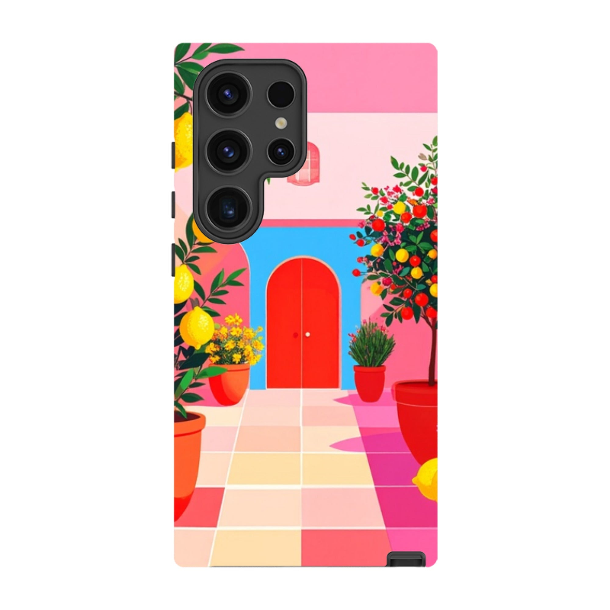 Samsung Tough Case - Red Garden